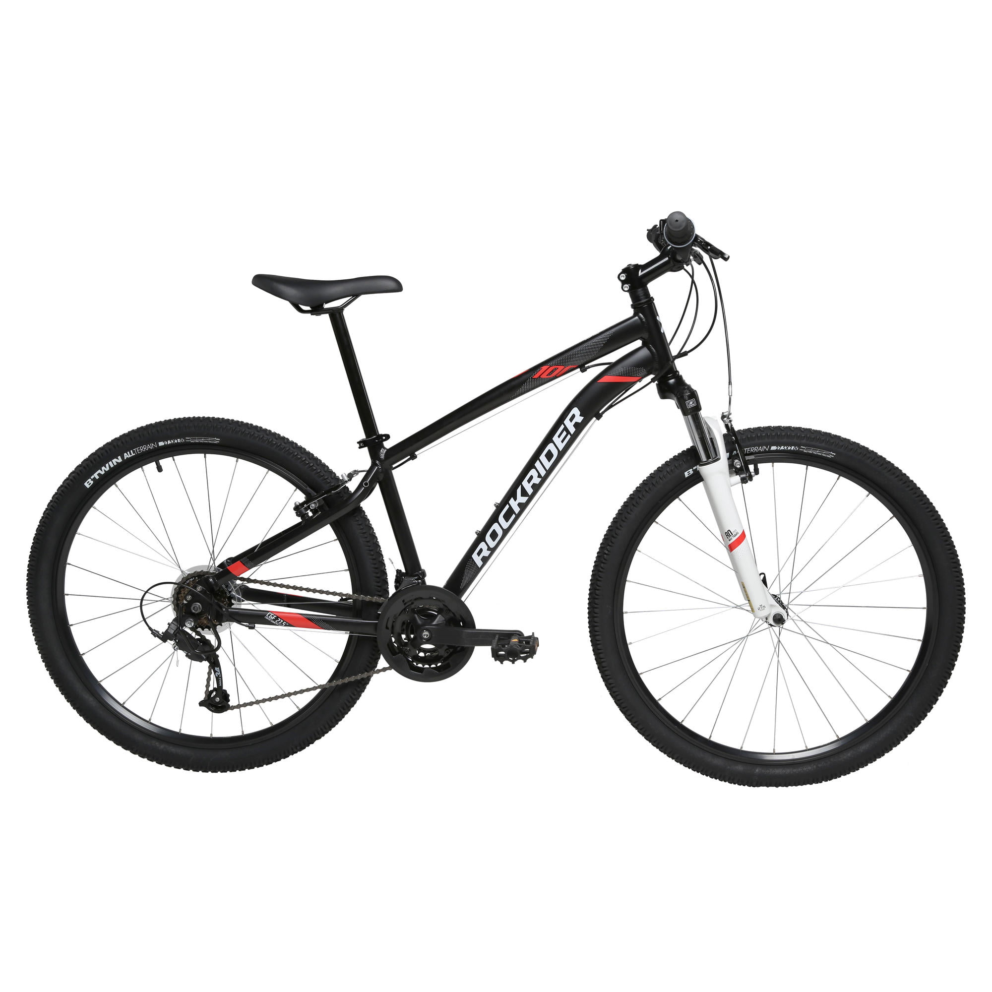 Decathlon Rockrider ST100 Mountain Bike. 27.5″. 21 Speed. Black. Small