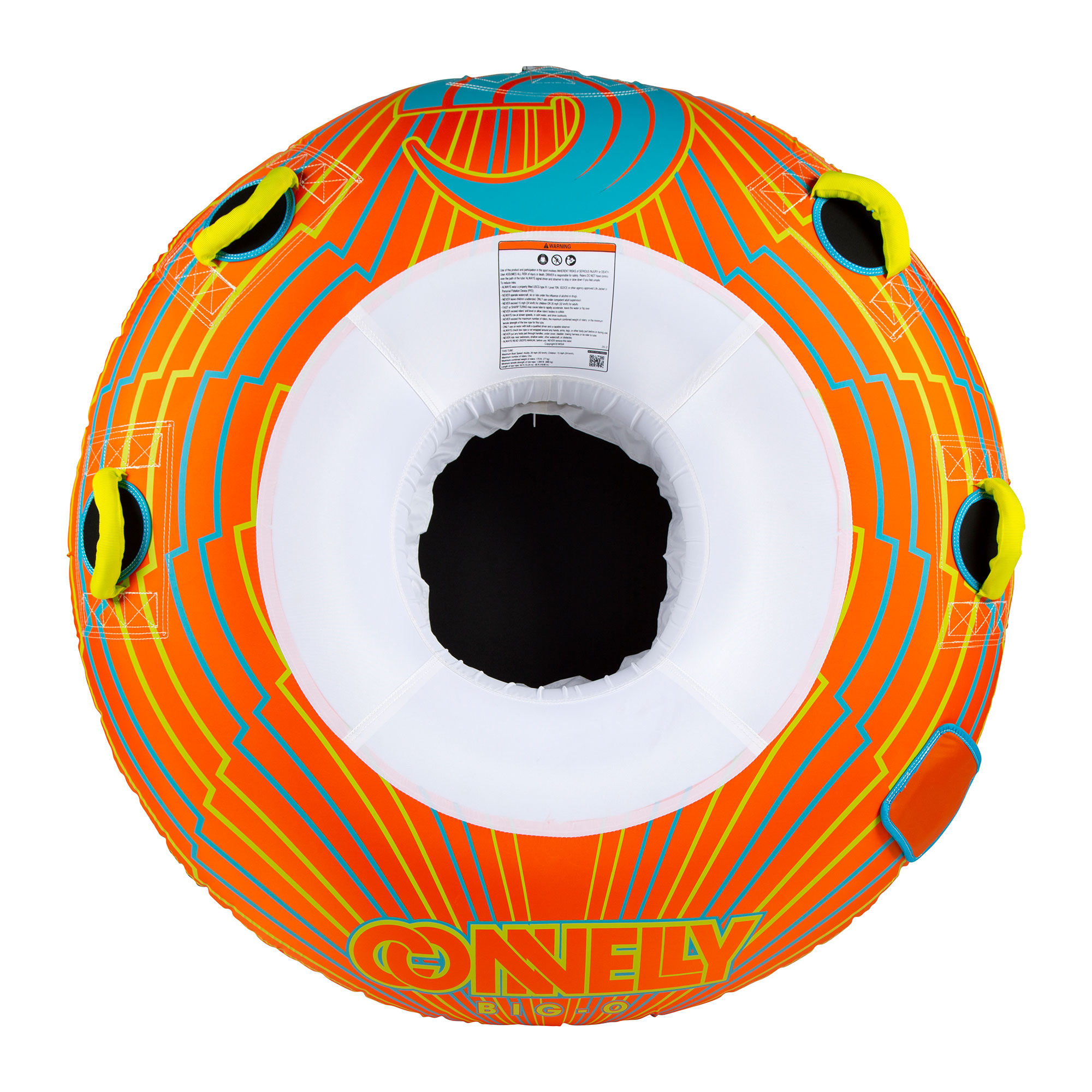 CWB Connelly Big O Single Rider 56 Inch Round Inflatable Towable Boat Tube