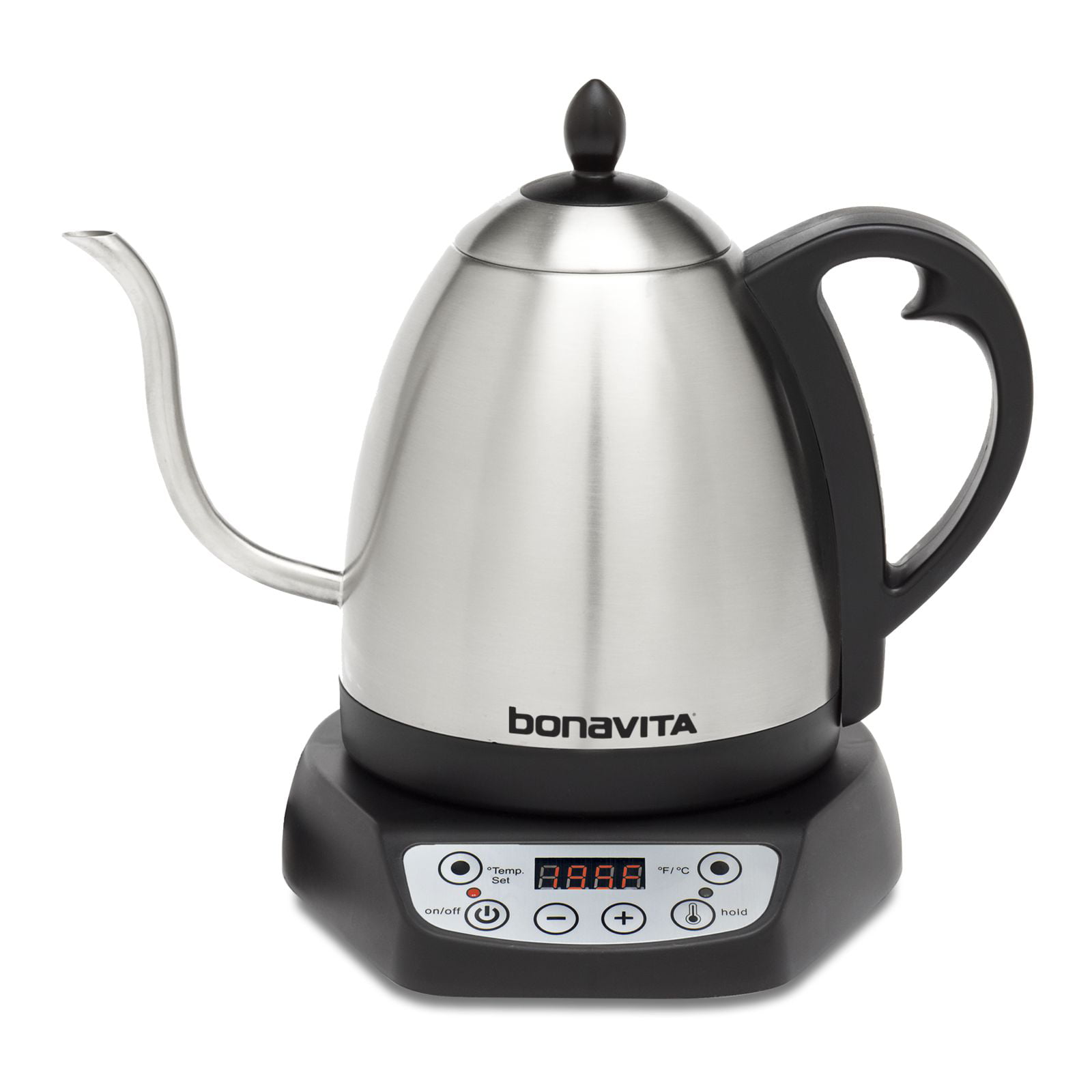 Bonavita 1.0L Variable Temperature Gooseneck Electric Kettle. Silver