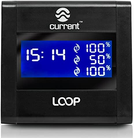 Current USA Orbit Marine IC LED Reef Aquarium Light | 24 Hour IR Lighting & Wave Pump Control | Adjustable Color Spectrum. 18″-24″