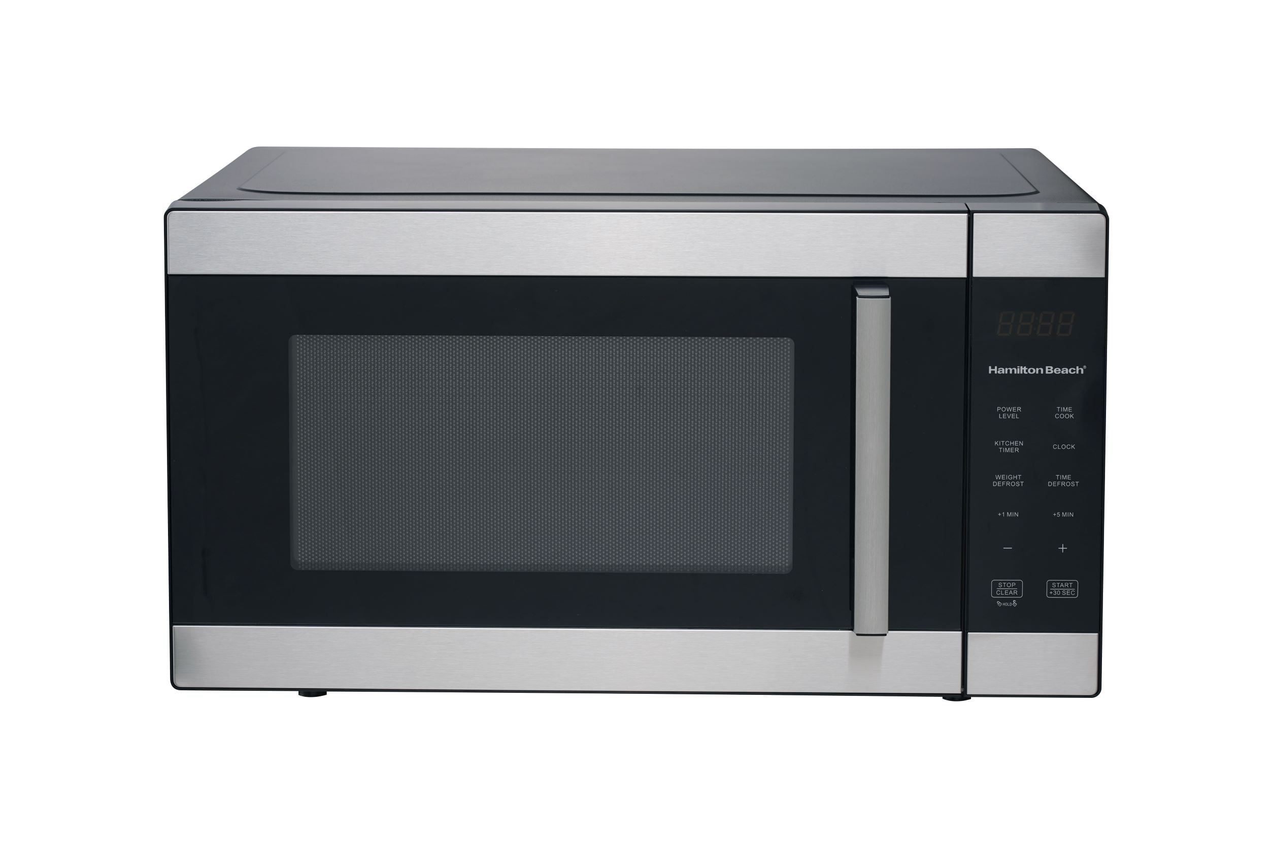 Hamilton Beach 1.6 cu. ft. Sensor Cook Countertop Microwave Oven. 1100 Watts. Stainless Steel