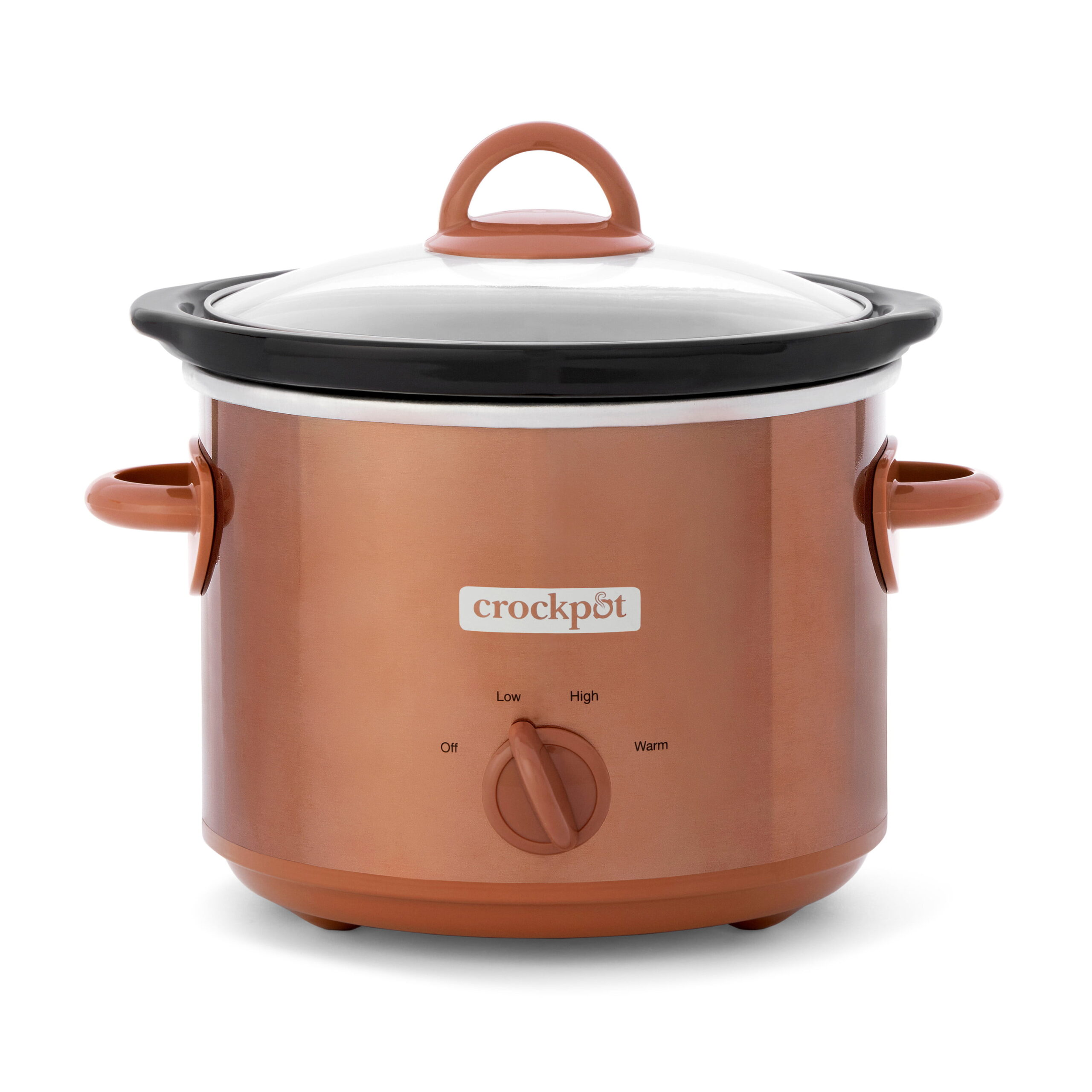 Crockpot Design Series 3-Quart Manual Slow Cooker. Copper