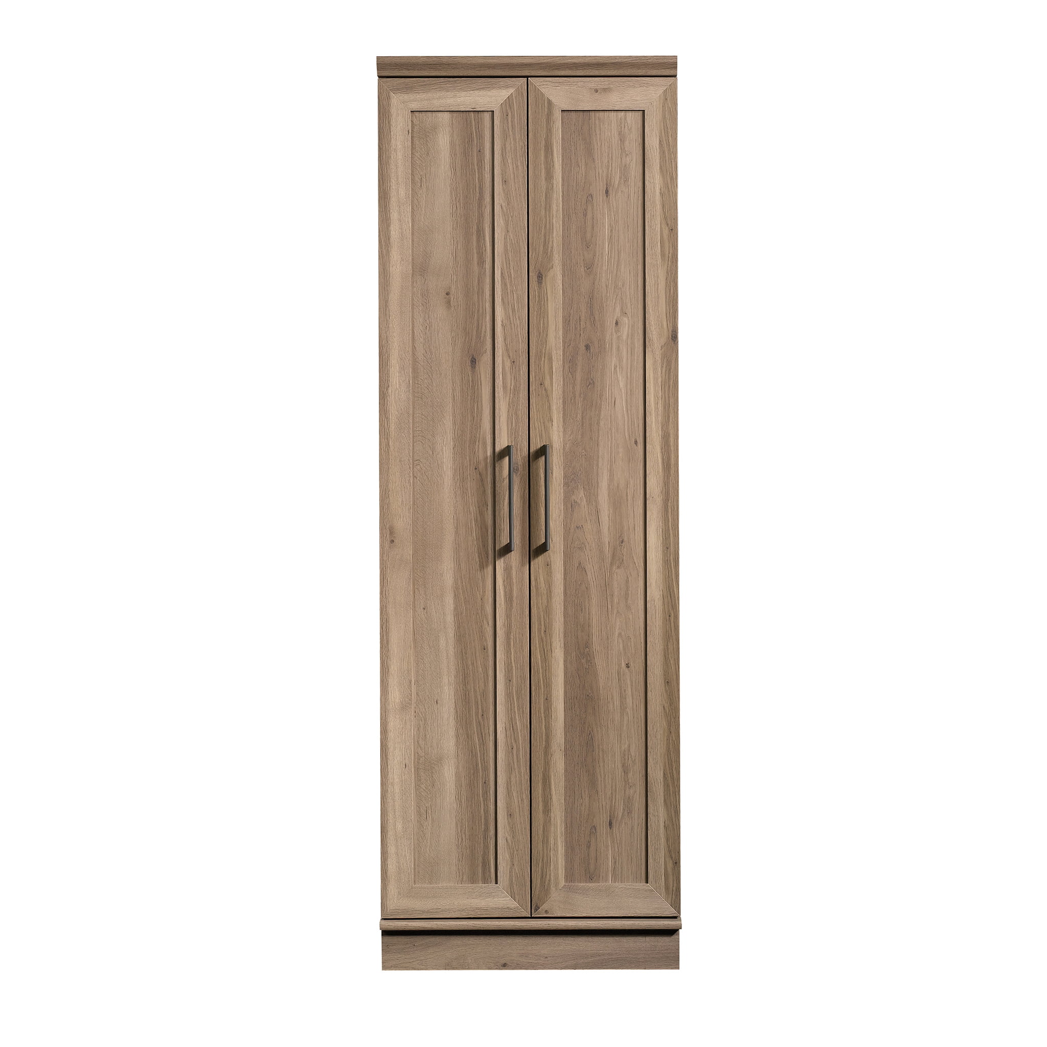 Sauder HomePlus 2-Door Storage Cabinet. Salt Oak Finish