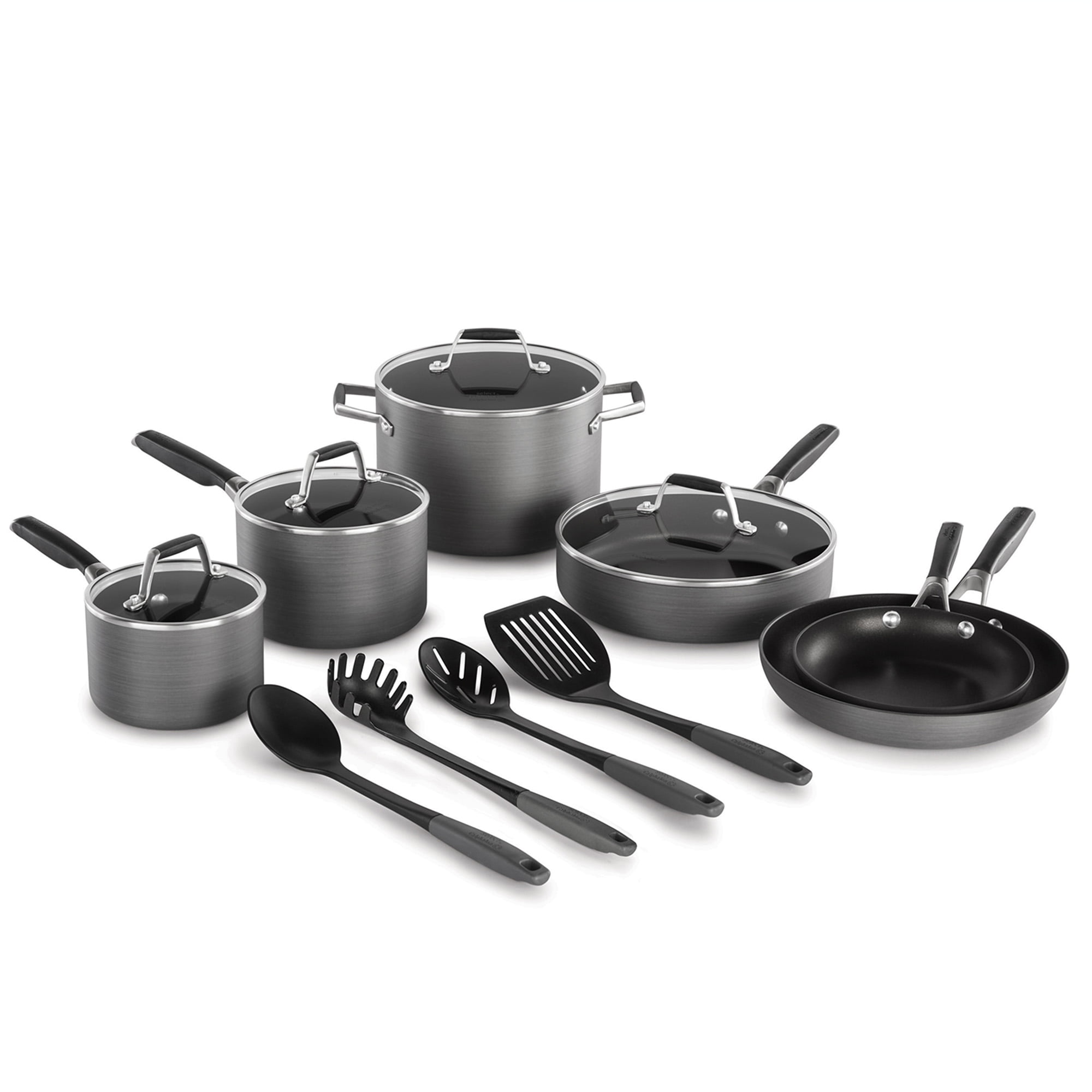 Select by Calphalon AquaShield Nonstick Cookware. 14-Piece Set