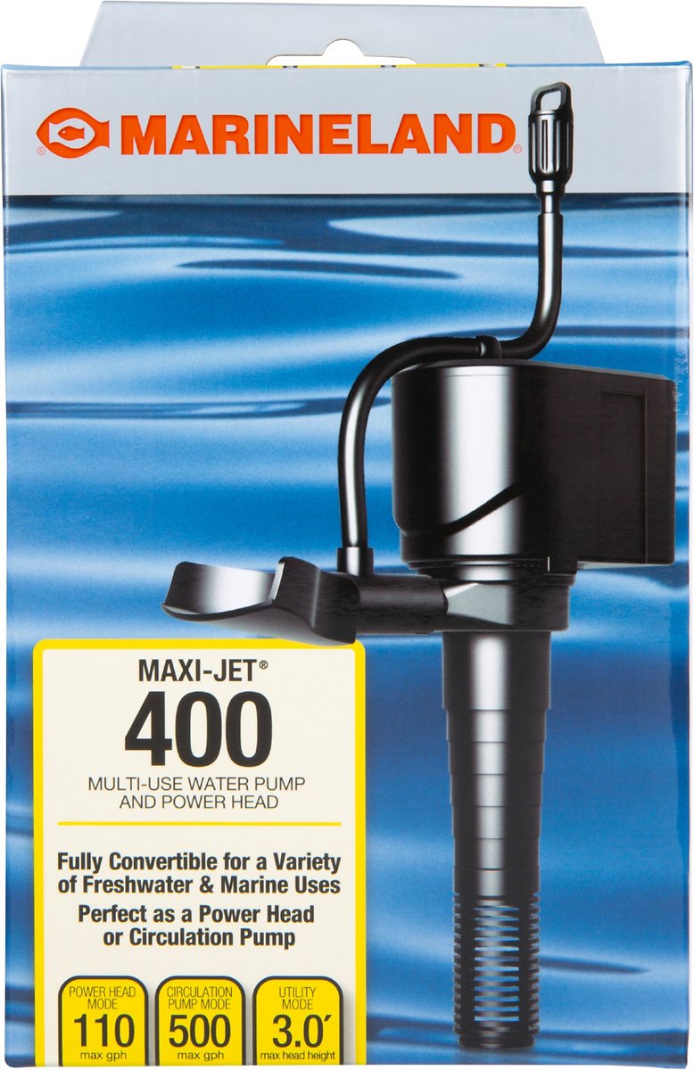 Marineland Maxi-Jet Water & Circulation Pump. Size 400 (110/500 GPH)