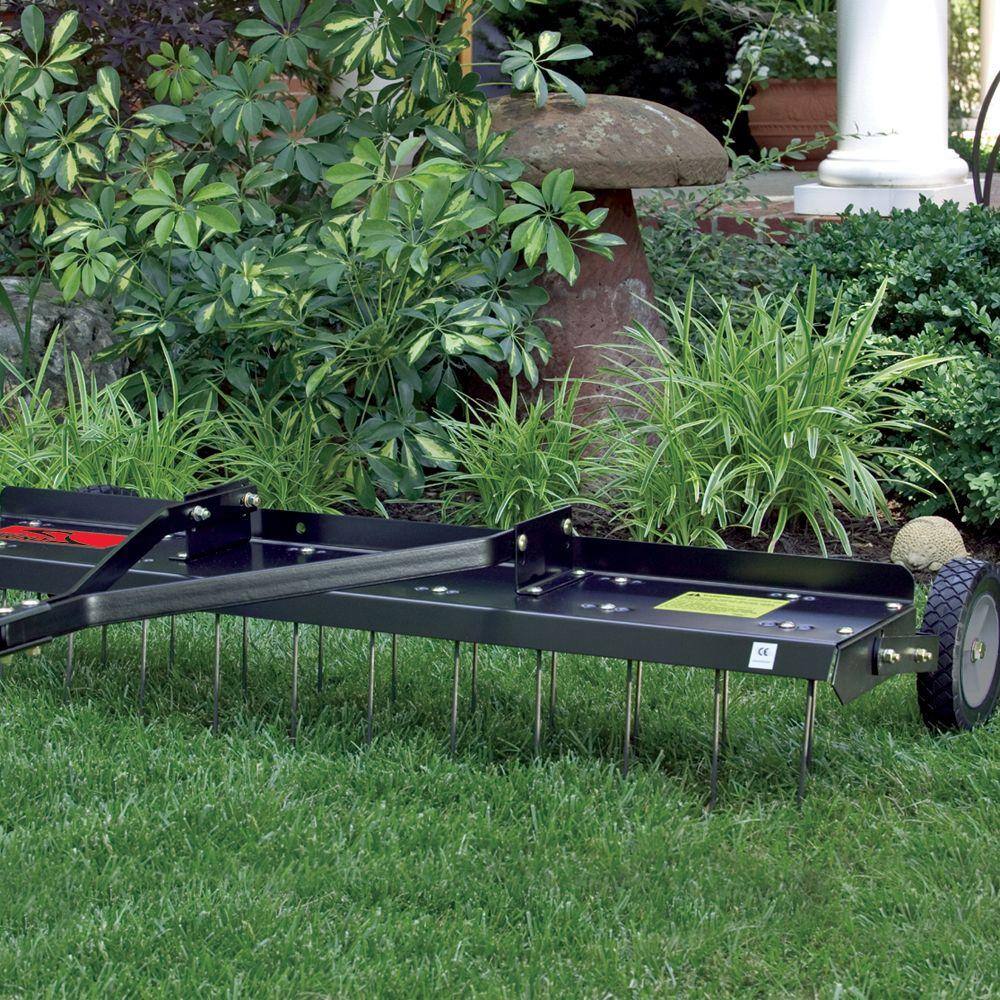 Brinly-Hardy DT-48BH 48 in. Tow-Behind Dethatcher for Lawn Tractors and Zero-Turn Mowers