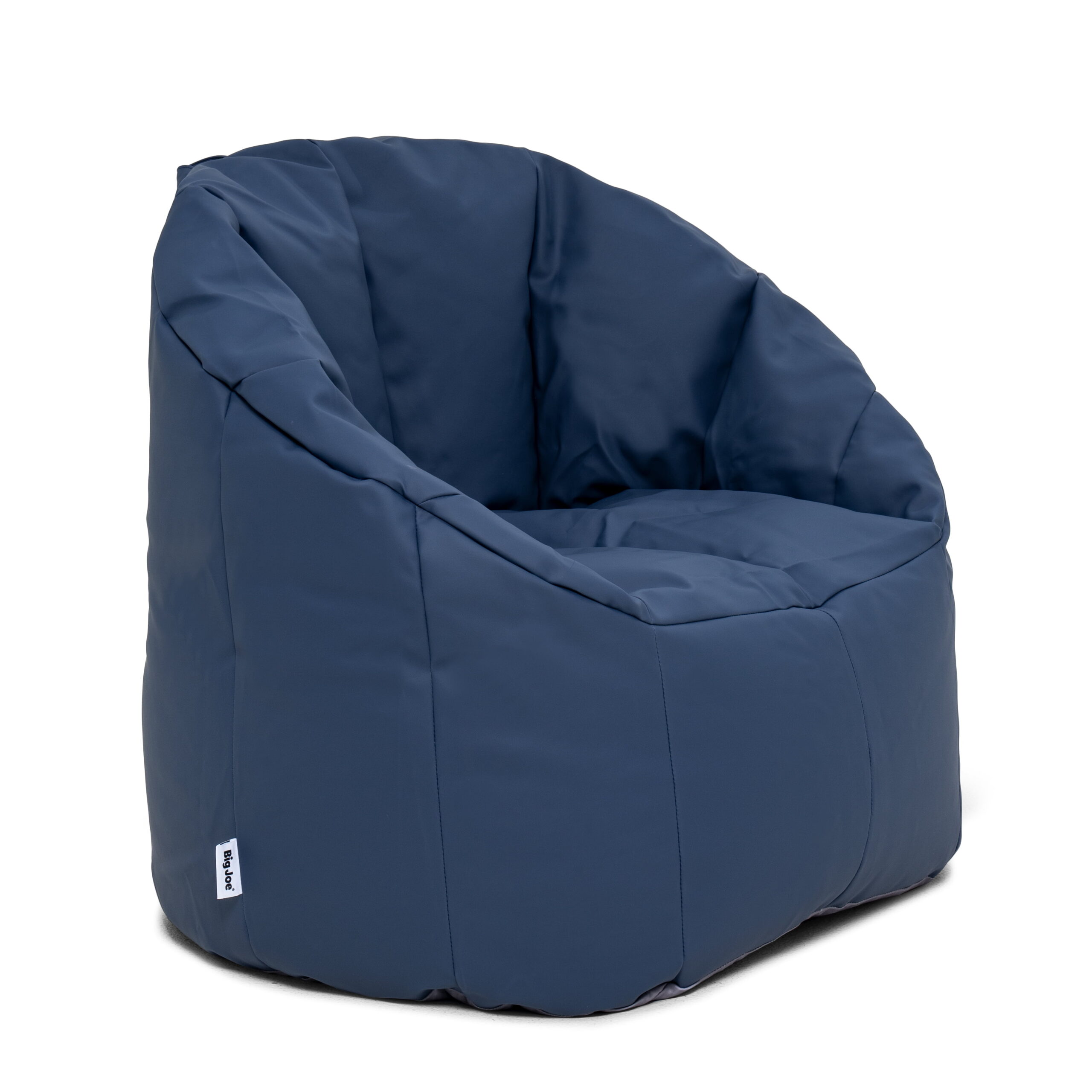 Big Joe Milano Outdoor Bean Bag Chair. Vinyl 2.5ft. Navy Marine
