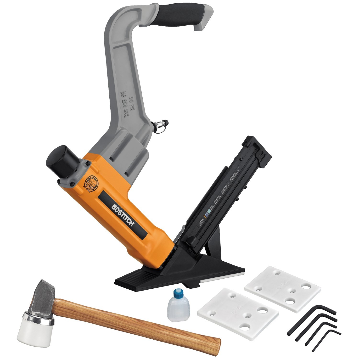 Bostitch Bulldog 2-in 16-Gauge Pneumatic Flooring Nailer
