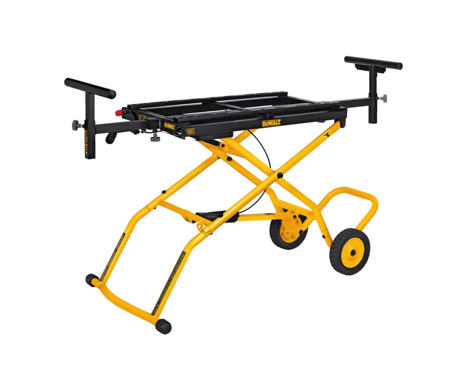 DEWALT DWX726 32-1/2 in. x 60 in. Rolling Miter Saw Stand with 300 lbs. Capacity