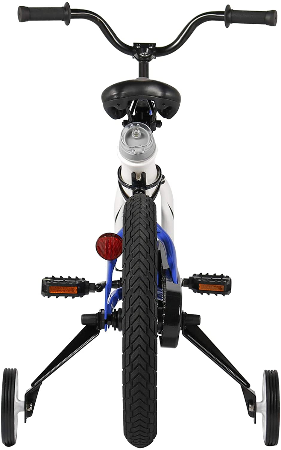 Coewske Freestyle 12 inch Kids Bicycle Boys Girls Bike with Training Wheels. Blue