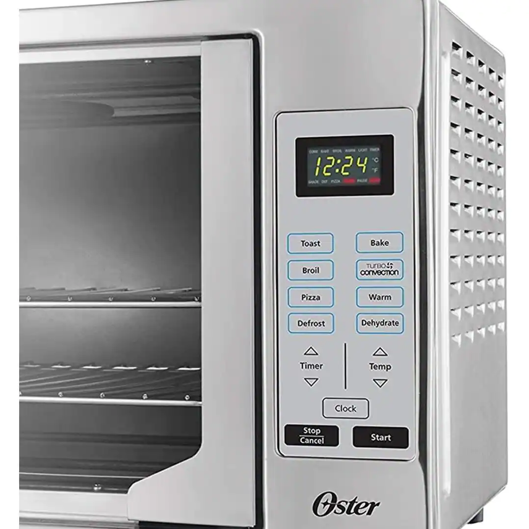 Oster TSSTTVFDDG Silver Countertop Digital French Door Convection Oven