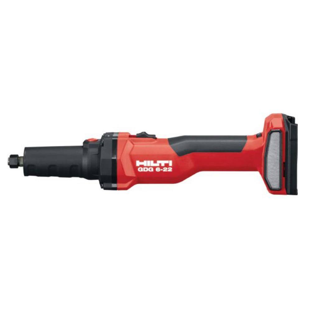 Hilti 2267005 22-Volt NURON GDG-6 Lithium-Ion Cordless Brushless Variable Speed 17.3 in. 6 Die Grinder (Tool-Only)