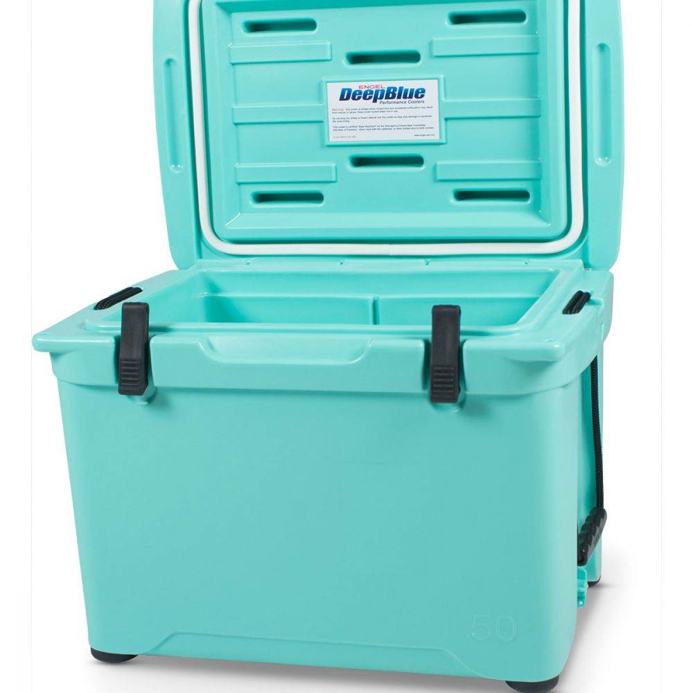 Engel Coolers 48 Quart 60 Can High Performance Roto Molded Ice Cooler. SeaFoam