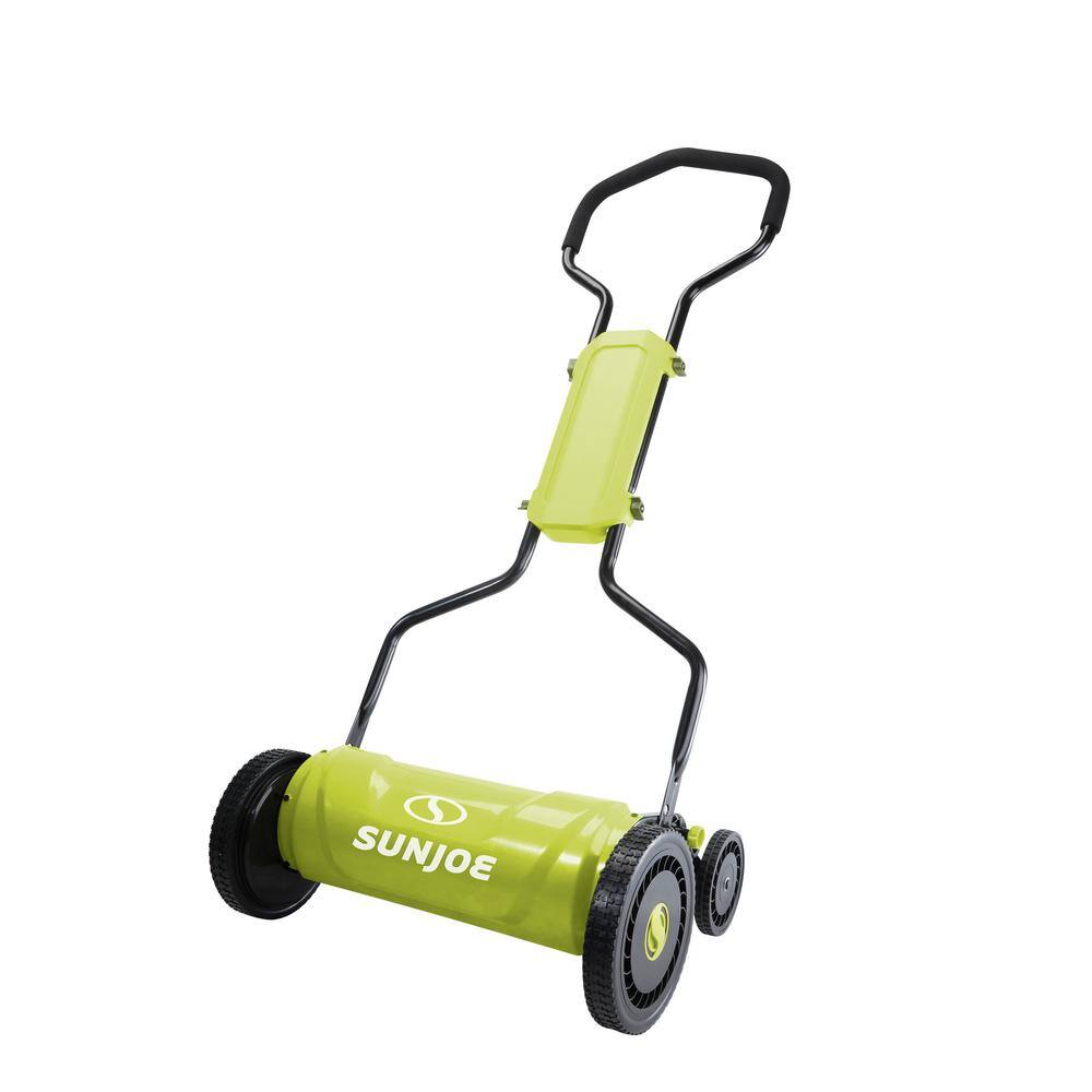 Sun Joe MJ1800M 18 in. 5-Position Quad Manual Walk-Behind Push Reel Mower