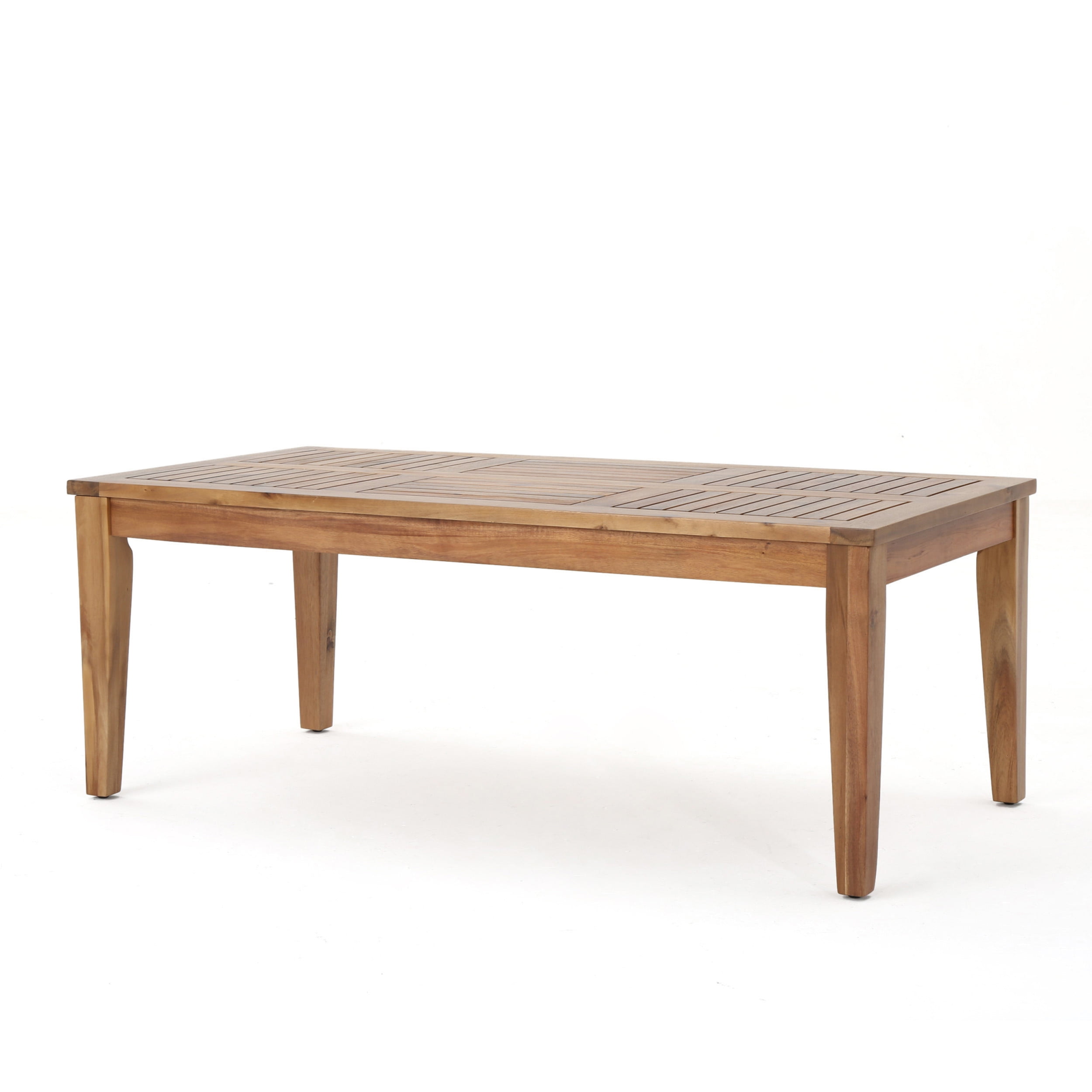 Noble House Sewell Acacia Wood Outdoor Coffee Table. Teak