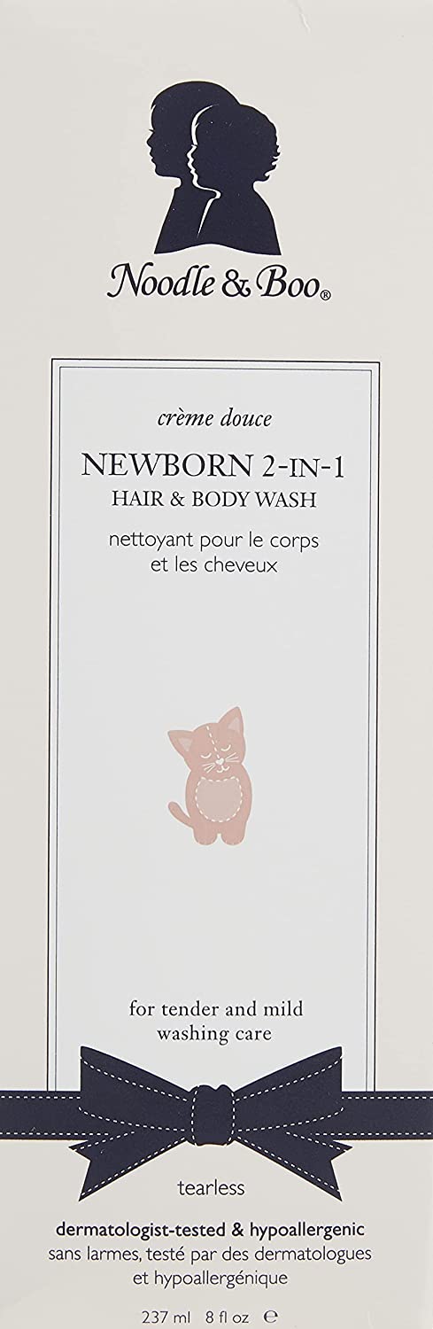Noodle & Boo Newborn 2-in-1 Hair & Body Wash. Tear Free and Hypoallergenic