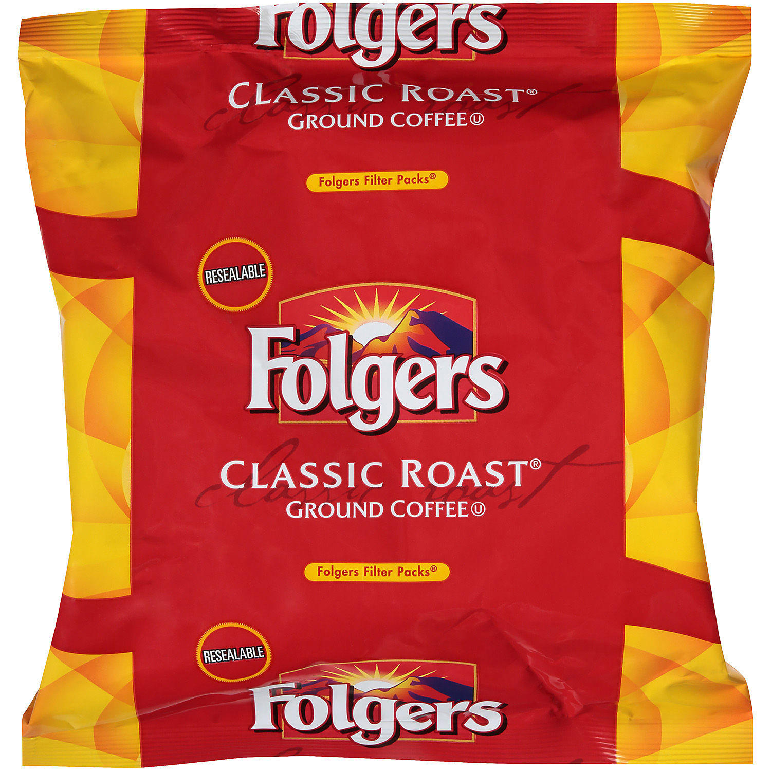 Folgers Filter Packs Coffee. Classic Roast (.9 oz. packs. 30 ct.)