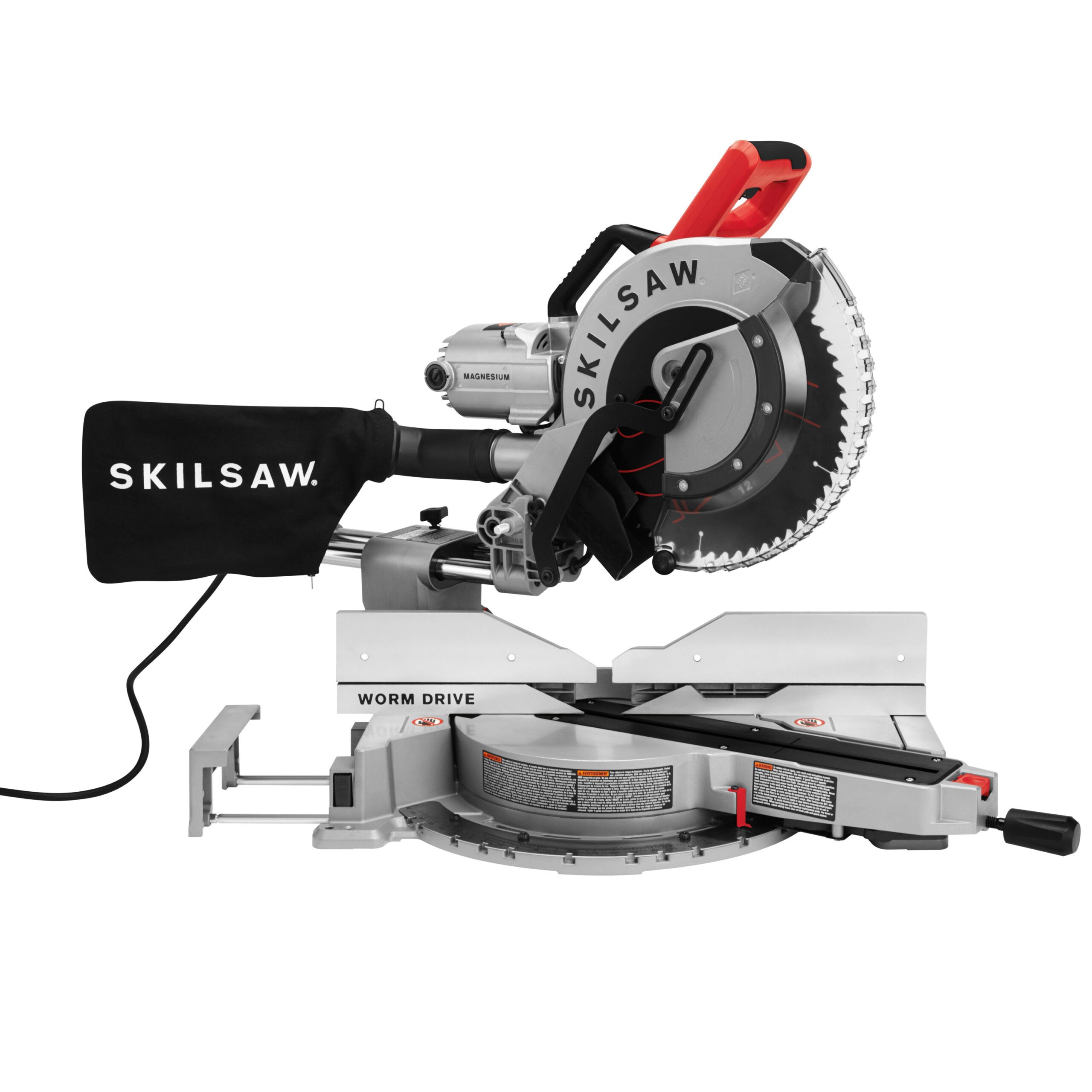 SKIL 12-in 15-Amp Worm Drive Dual Bevel Sliding Compound Miter Saw (Corded)