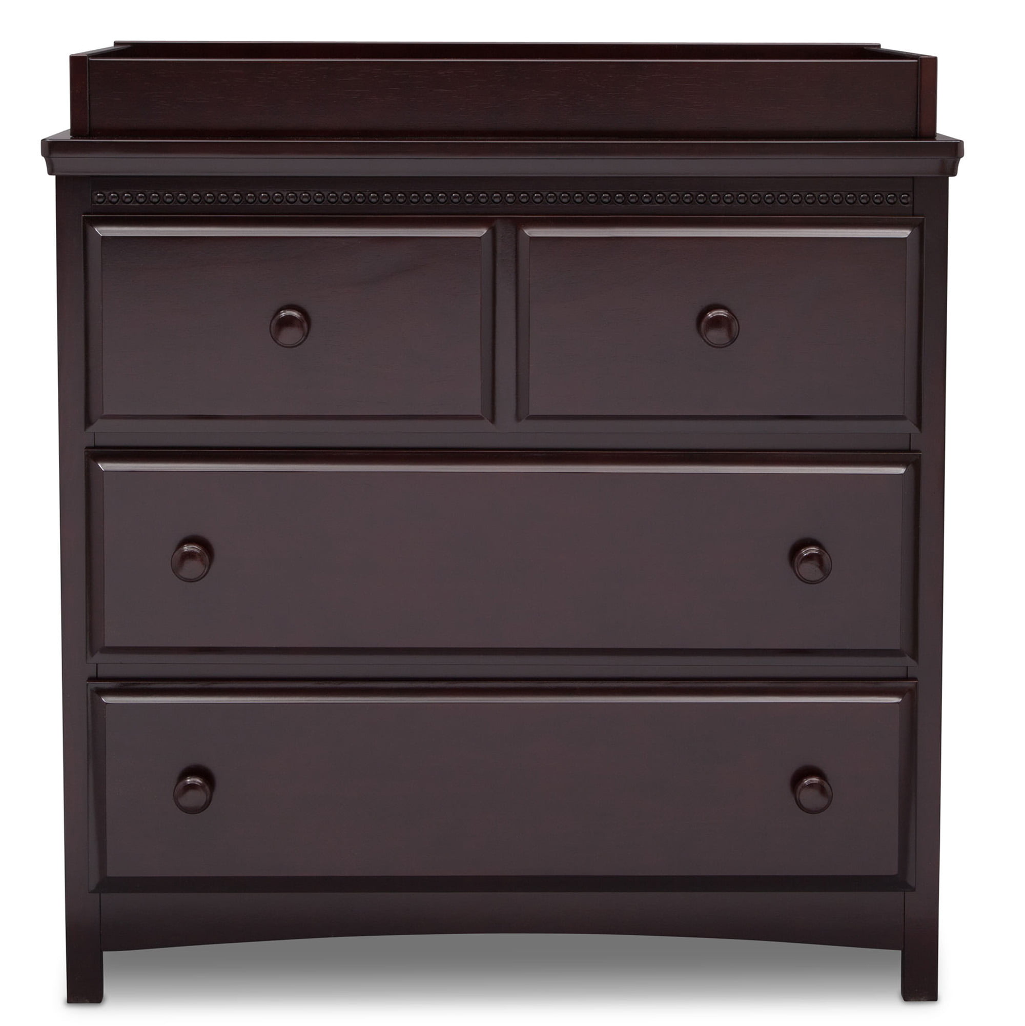 Delta Children Waverly 3 Drawer Dresser with Changing Top. Dark Chocolate