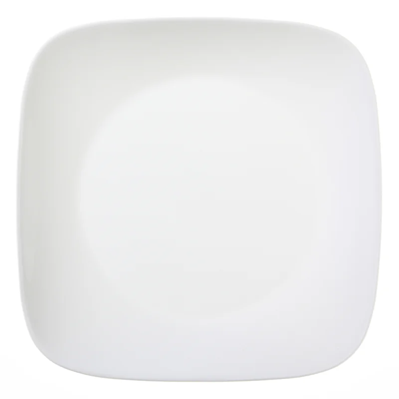 CORELLE 1069961 Plate Pure White 10.25. 10-1/4″. (Set of 6)