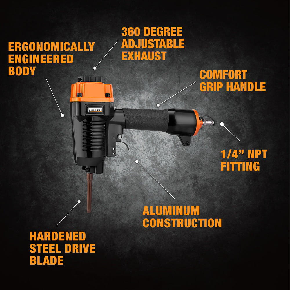 Freeman PPNNR Pneumatic 7 ga. - 14 ga. Heavy Duty Punch Nailer / Nail Remover