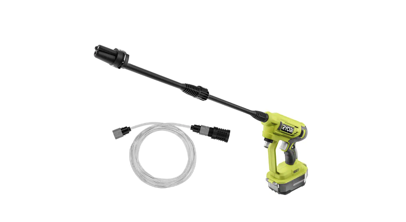 RYOBI RY120350 ONE+ 18V EZClean 320 PSI 0.8 GPM Cordless Cold Water Power Cleaner (Tool Only)