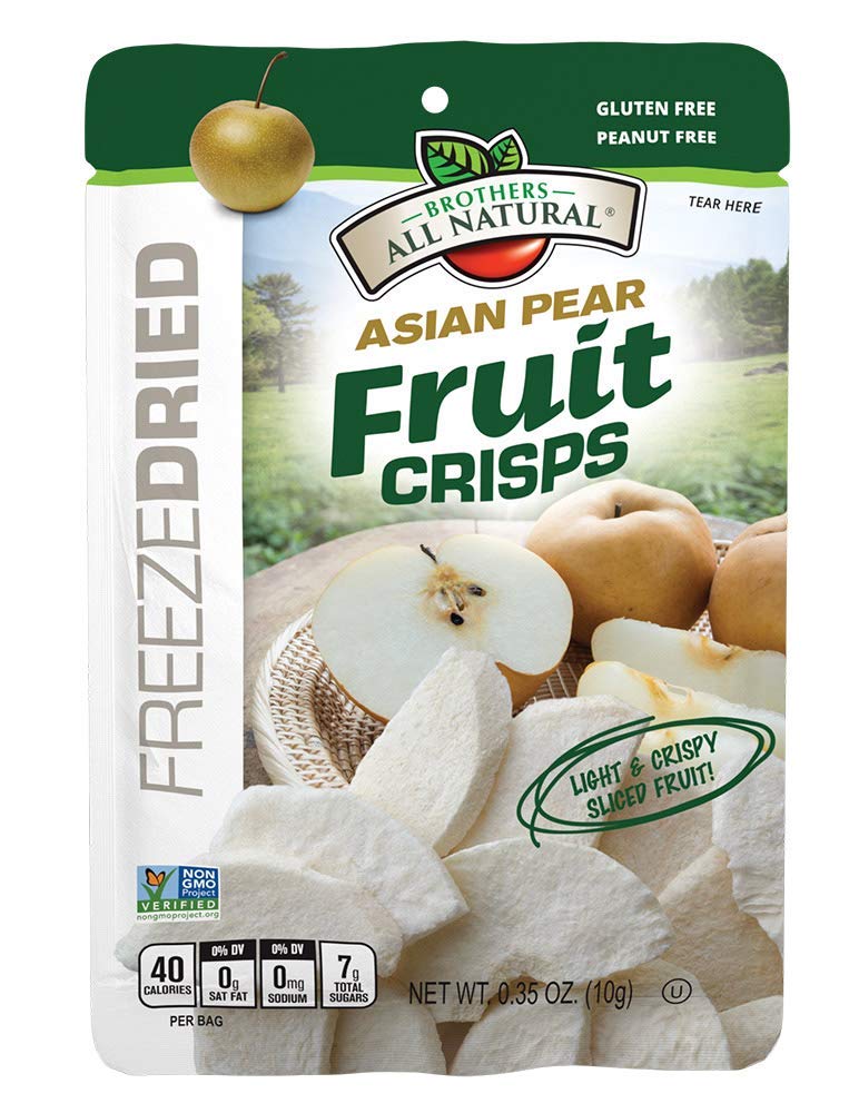 Brothers-ALL-Natural Fruit Crisps. Variety Pack. 4.44 Ounce Bag. 12 Count (Pack of 2)