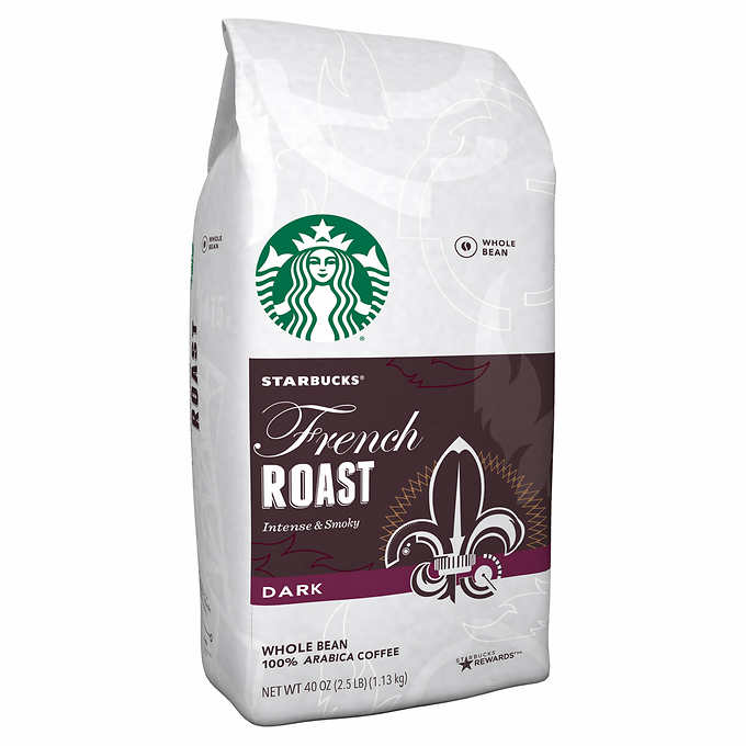 Starbucks French Roast Whole Bean Coffee. 40 Ounce