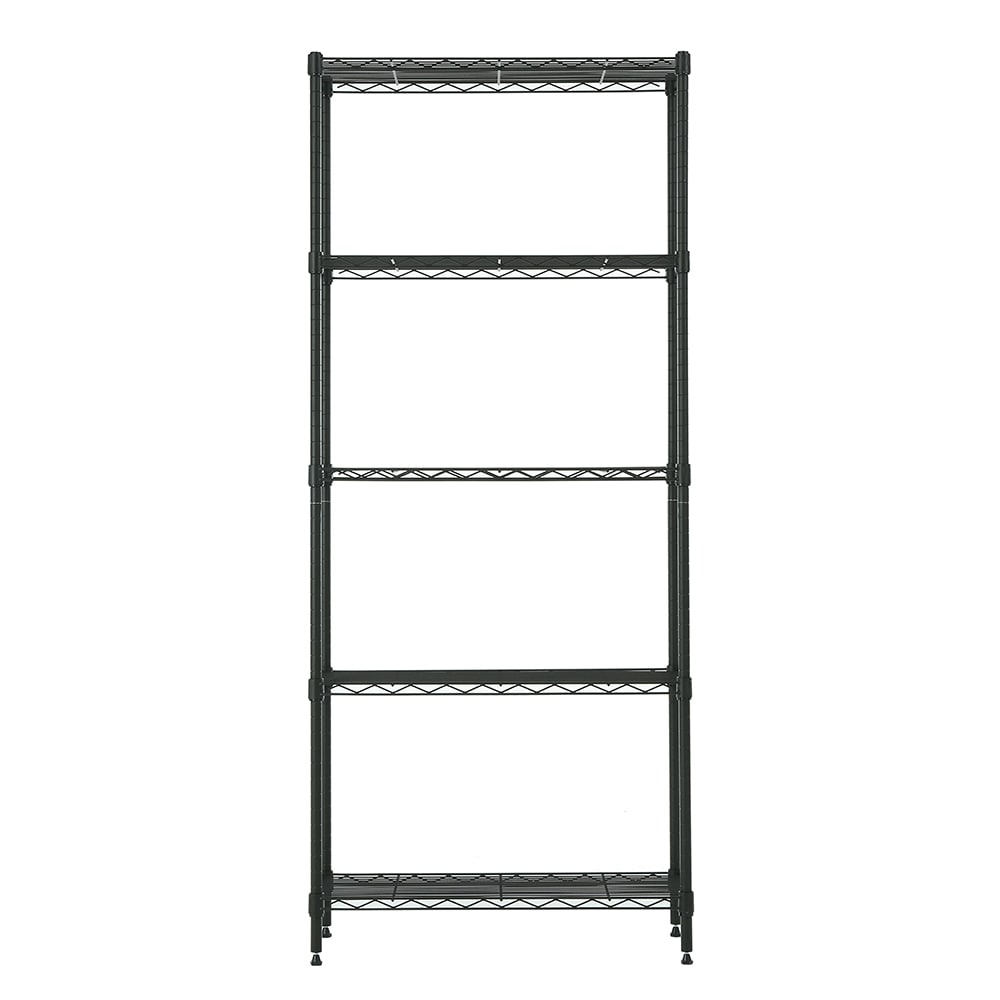 MZG Steel 5-Tier Utility Shelving Unit (30.2-in W x 11.8-in D x 59-in H)