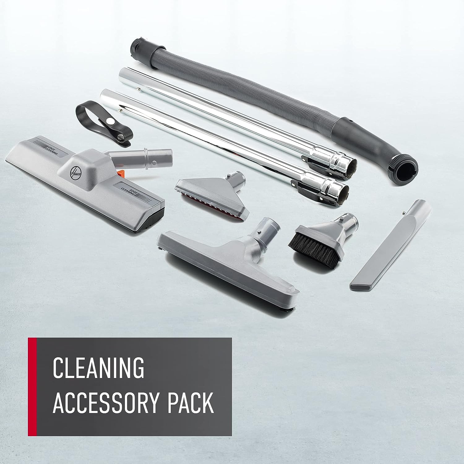 Hoover Commercial PORTAPOWER Lightweight Canister Vacuum Cleaner with Attachments. Portable Carriable Handheld Small Professional Grade Bagged. 8 Pounds. CH30000. Black