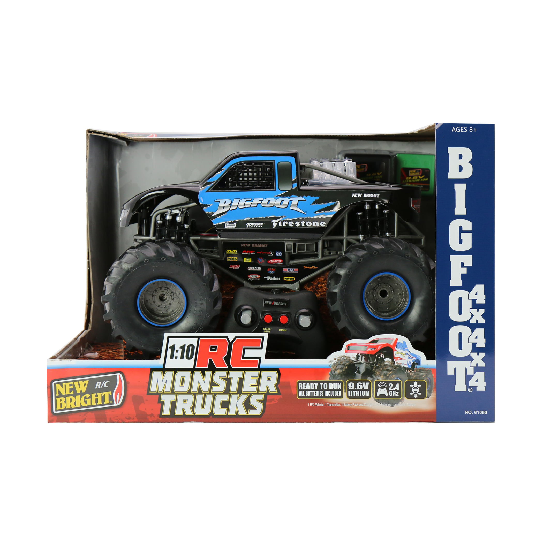 New Bright 1:10 R/C Monster Truck - Bigfoot Ages 6 Years and up
