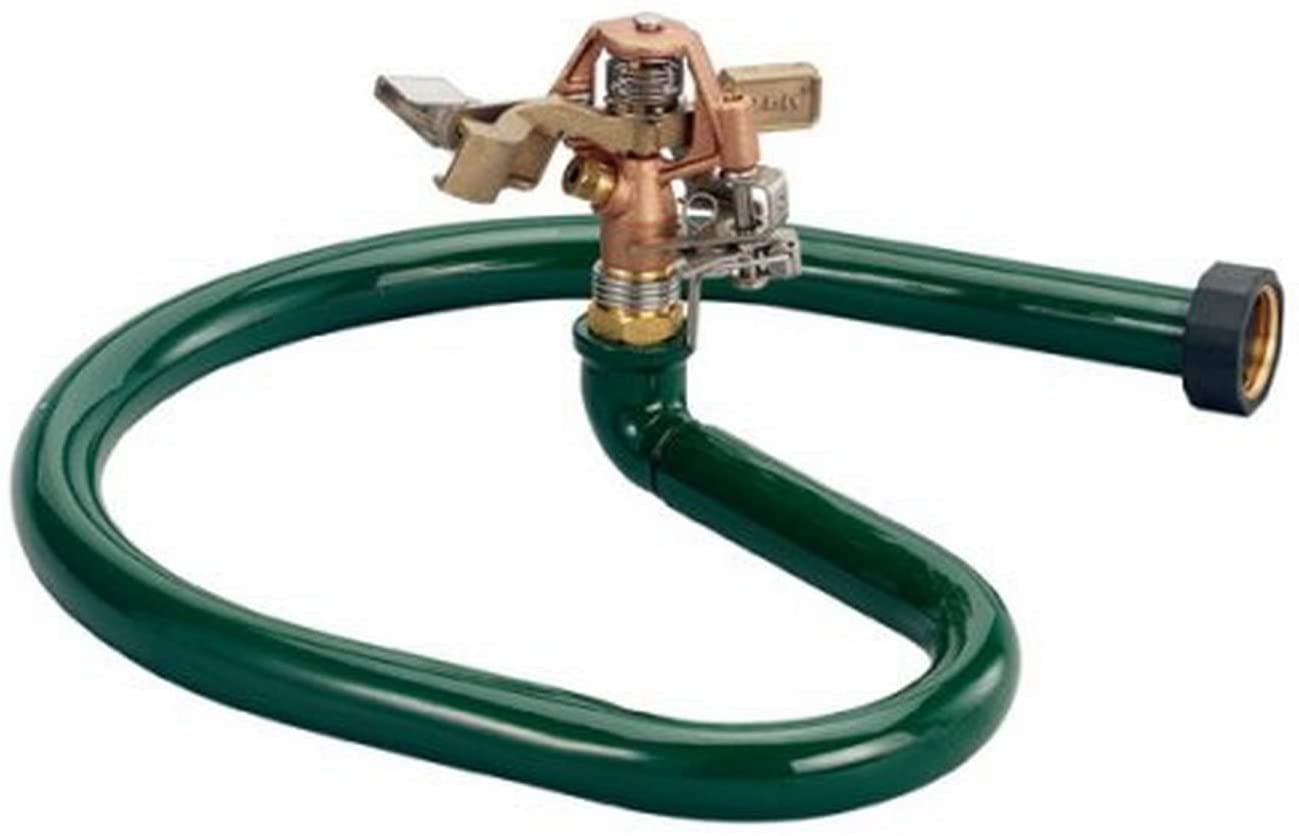 Orbit 3/4″ Thread Brass Impact Sprinkler on Metal Base - Lawn Sprinklers - 58643