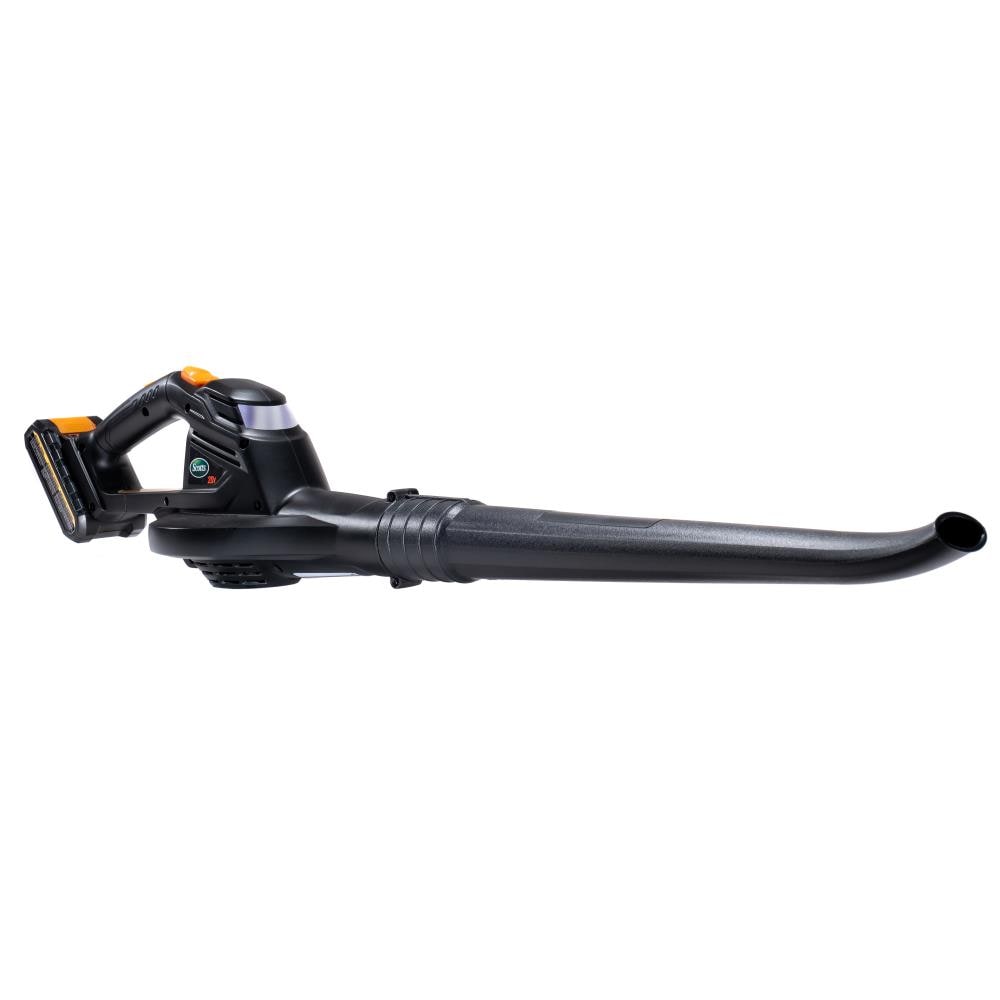 Scotts 20-volt 98-CFM 130-MPH Battery Handheld Leaf Blower 2 Ah (Battery and Charger Included)