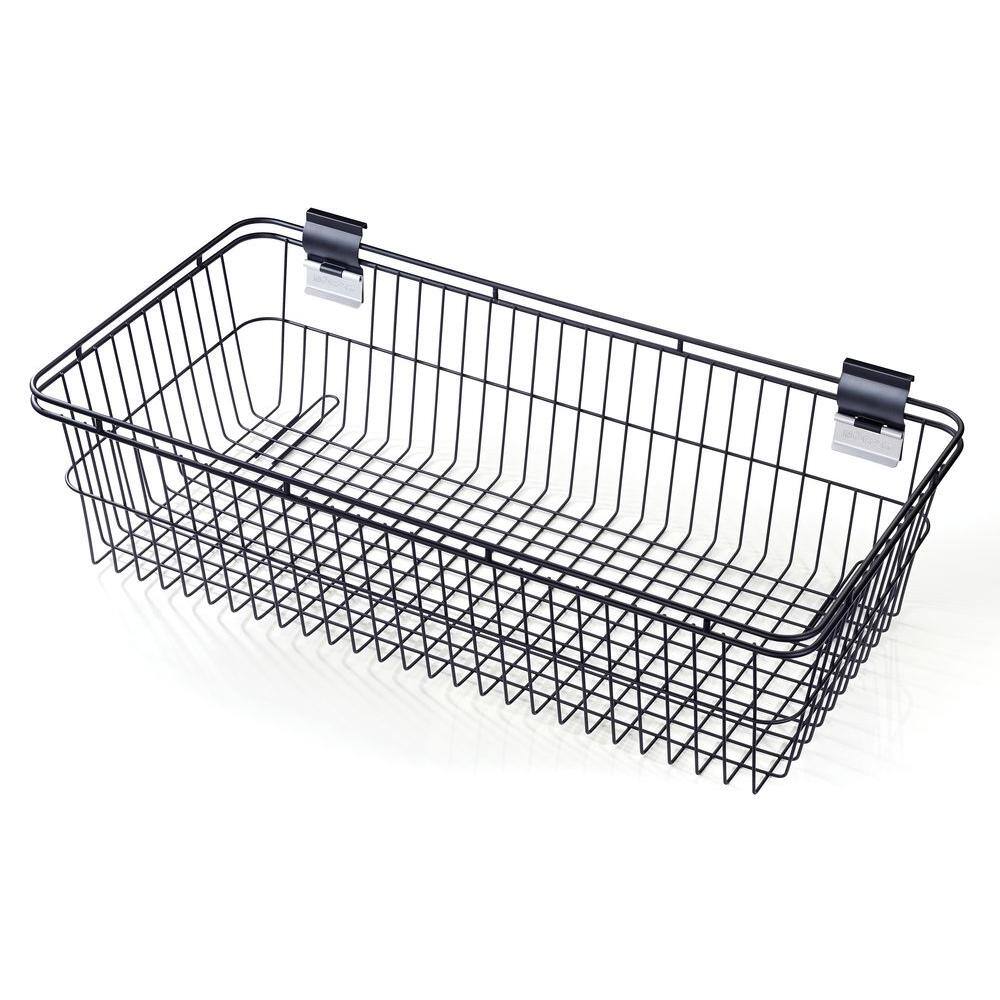 Norsk SNH-92315 Slatwall 30 in. H Steel Basket