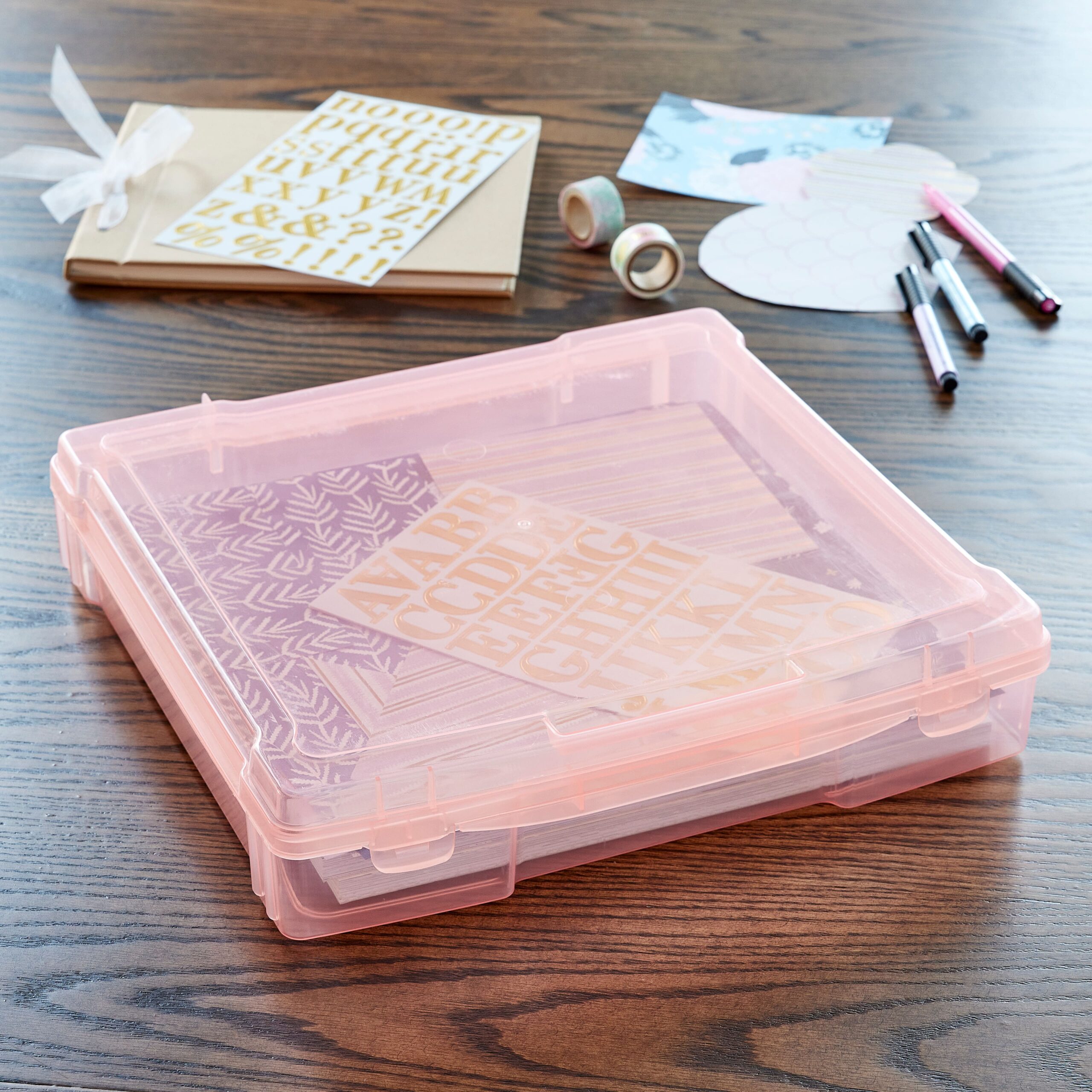 12 Pack: 12″ x 12″ Scrapbook Case by Simply Tidy™