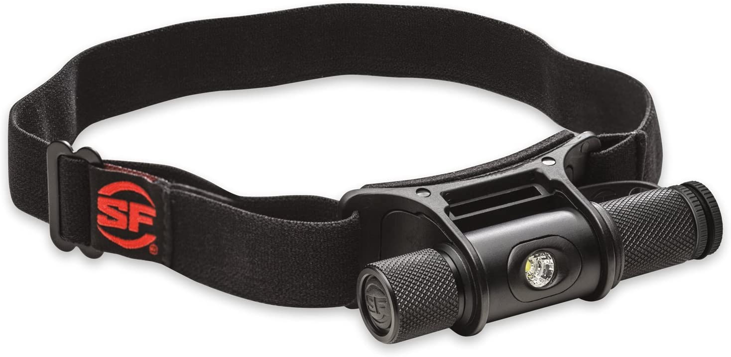 SureFire Minimus Variable Output LED Headlamp with MaxVision Reflector. Black