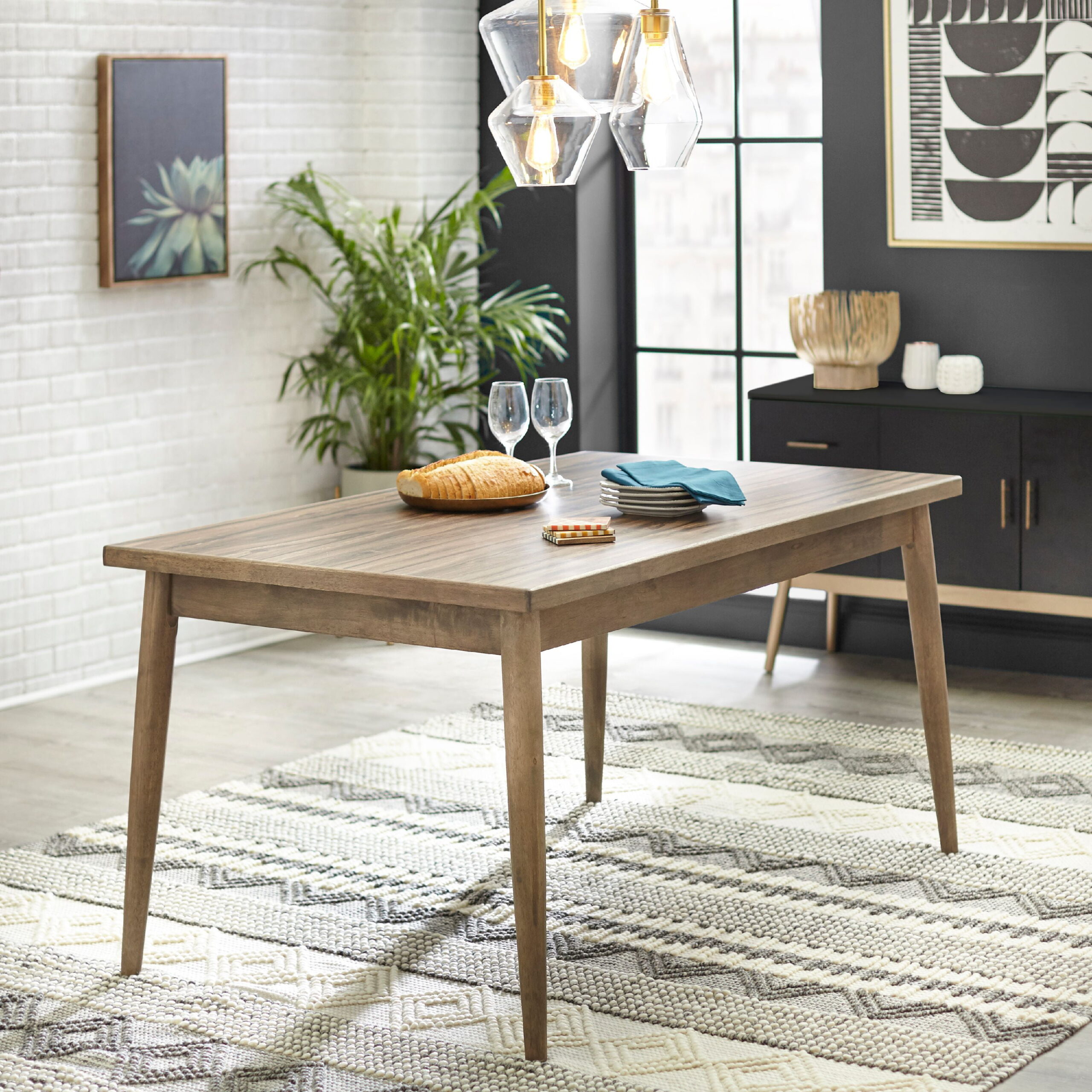 Bellamy Studios Frisco Mid-Century Dining Table. Walnut