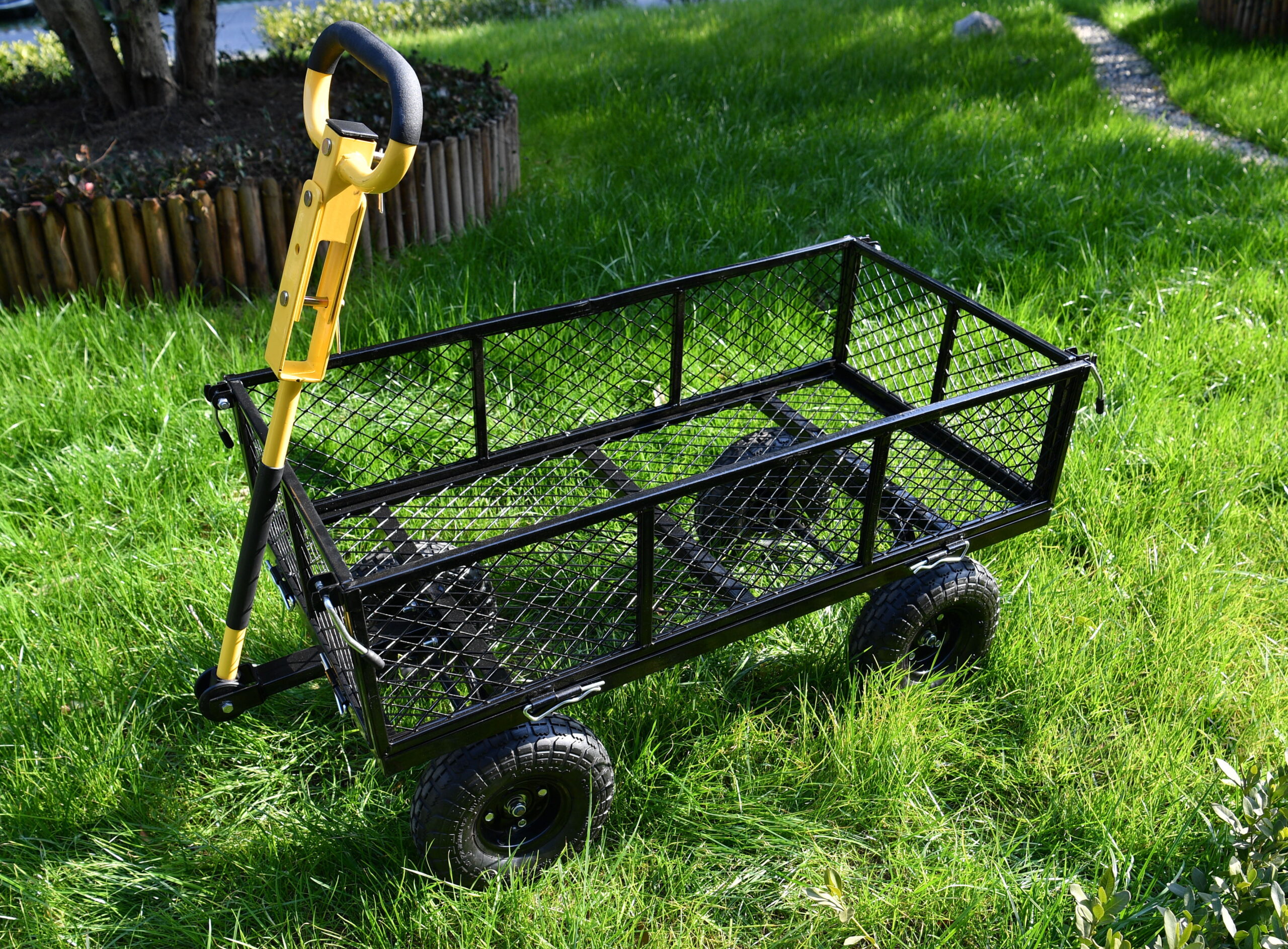 Expert Gardener Landscaping Plant and Tool Cart