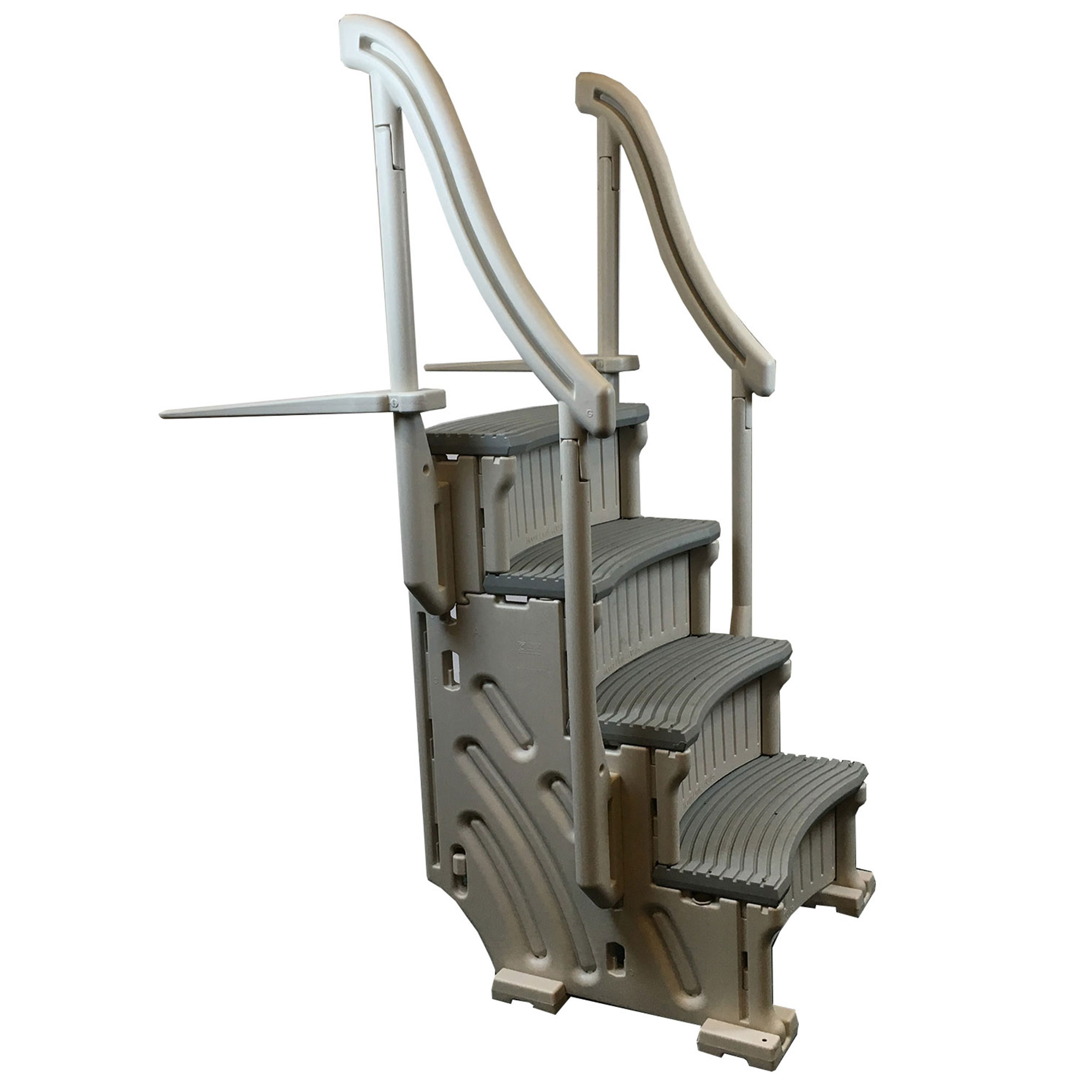 Confer Plastics CCX-AG 4-Step Above Ground Pool Grand Entry Steps