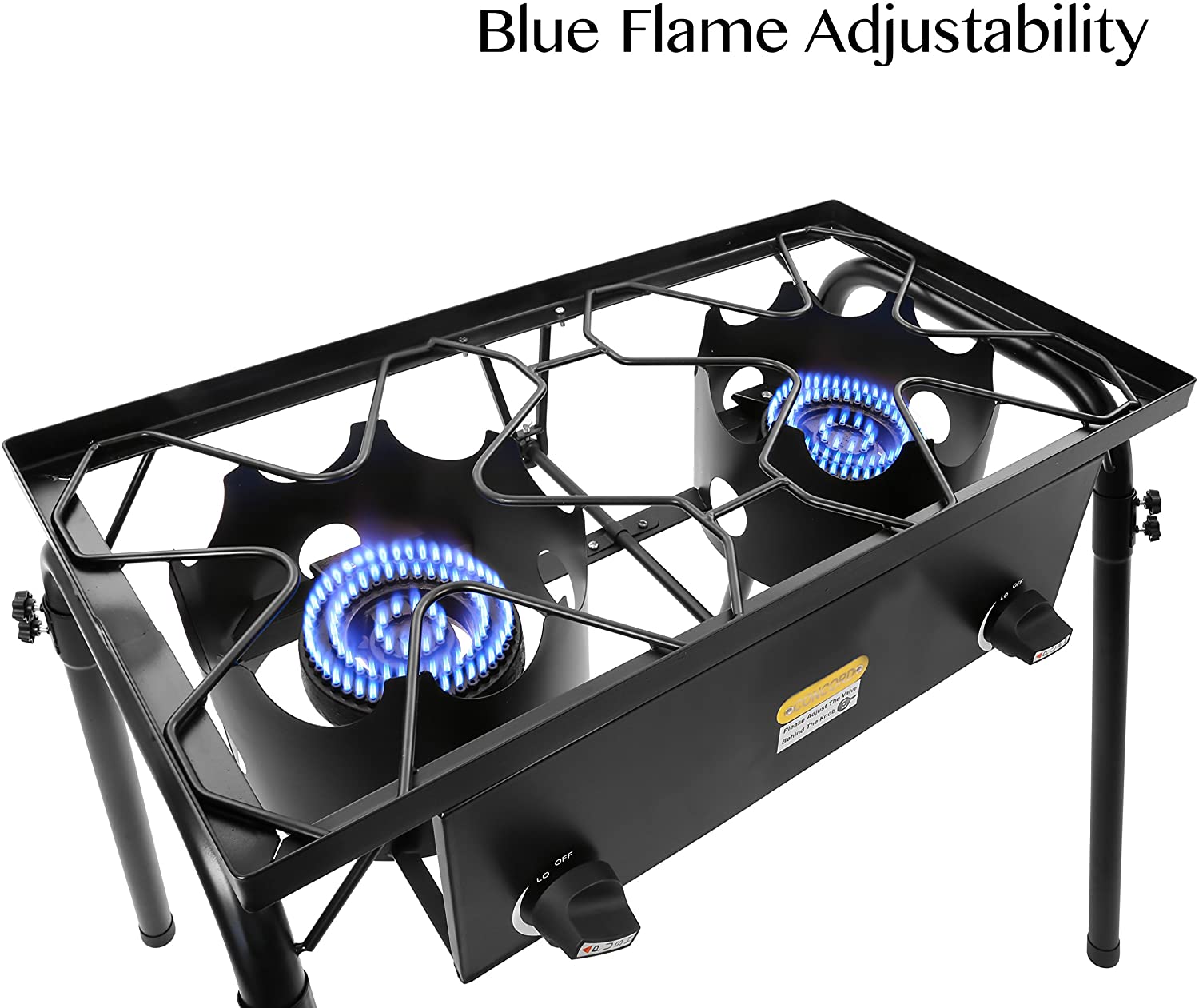 Concord Double Propane Burner. Outdoor 2 Burner Camping Stove