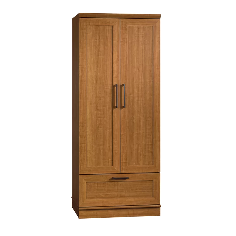 Andover Mills Tiberius Manufactured Wood Armoire Sienna Oak
