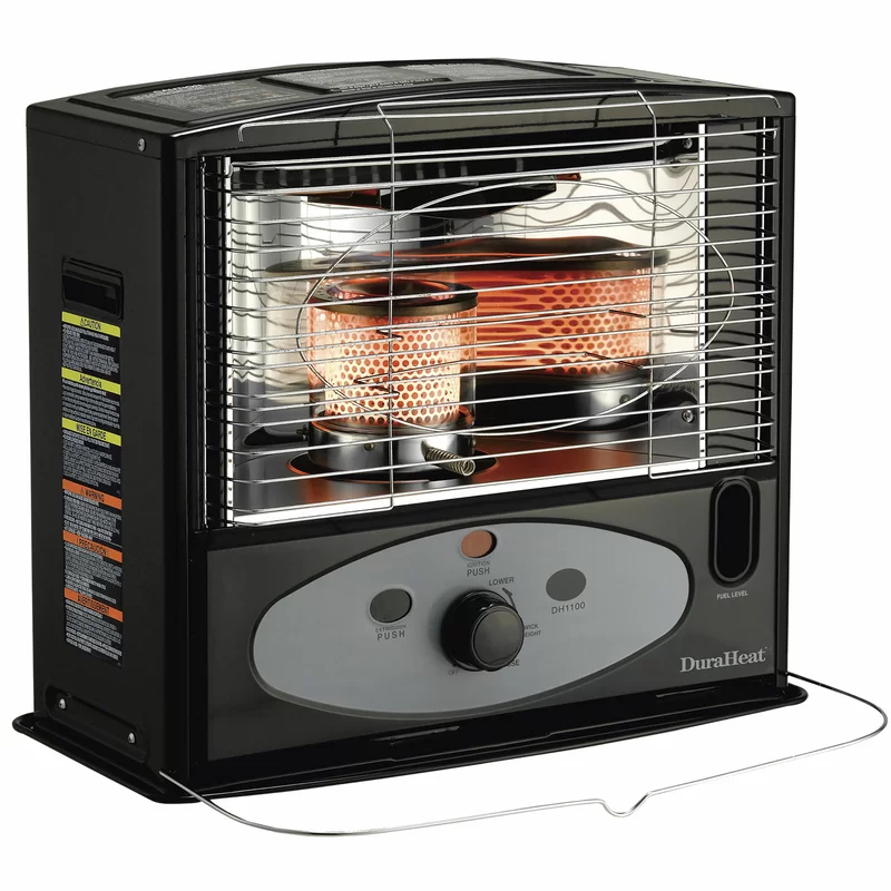 Dura Heat DH1100 Radiant Kerosene Heater. Black