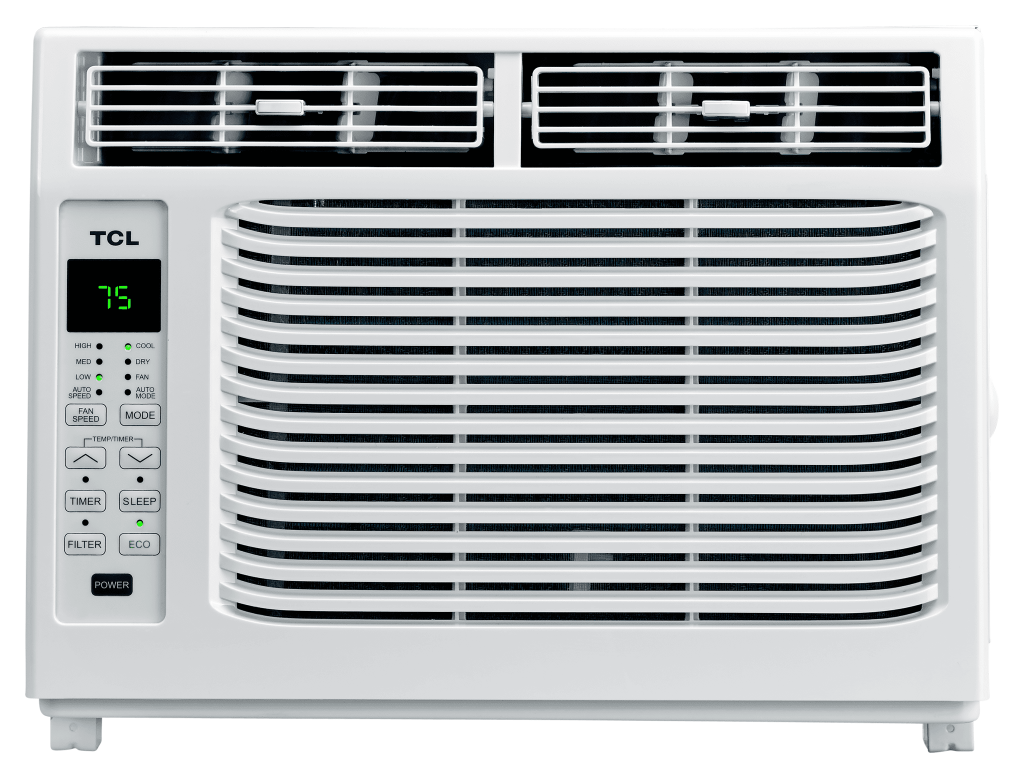 TCL 5.000 BTU White Window Air Conditioner with Remote