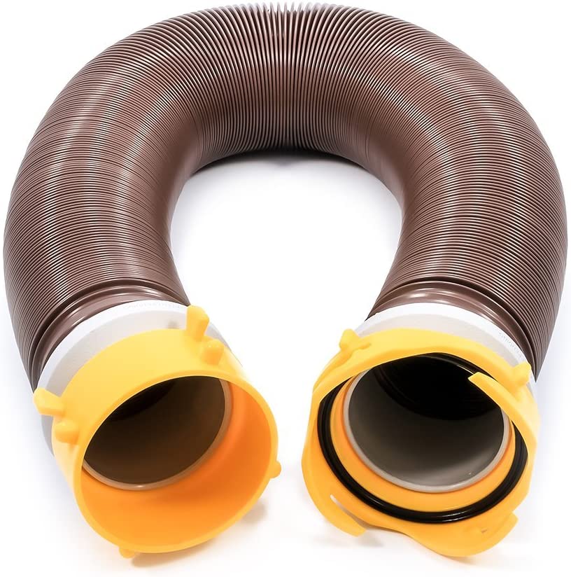 Camco 39623 Revolution 10′ Sewer Hose Extension. Brown