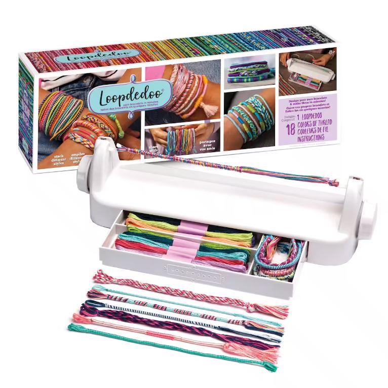 Loopdedoo – DIY Friendship Bracelet Maker Kit – Make Bracelets in Minutes – Award-Winning Craft Kit - Ages 8+