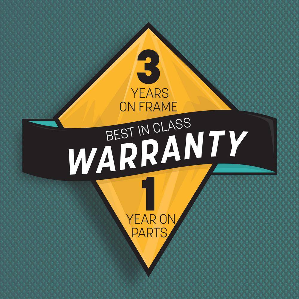 STEC12B Skywalker Trampolines 12 ft. Round Trampoline with Enclosure - Blue