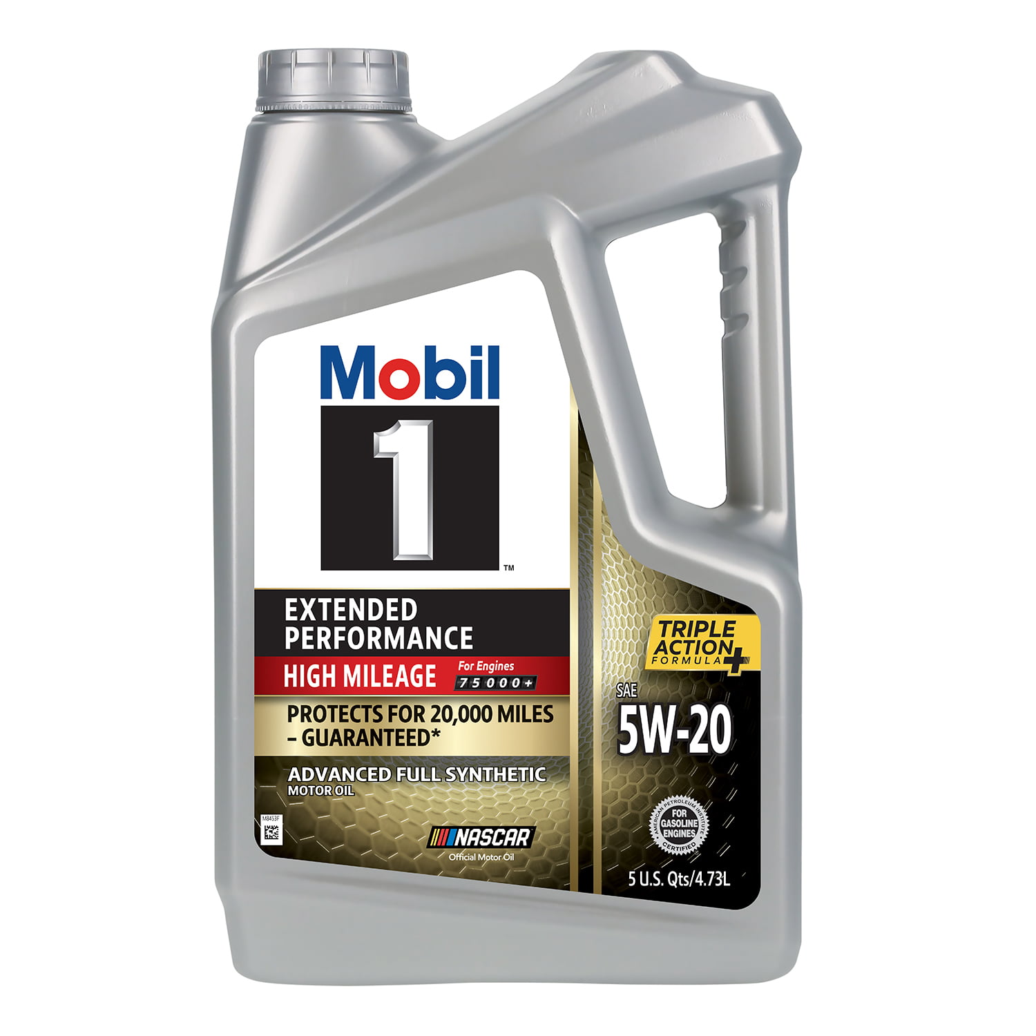 Mobil 1 Extended Performance High Mileage Full Synthetic Motor Oil 5W-20. 5 qt (3 Pack)