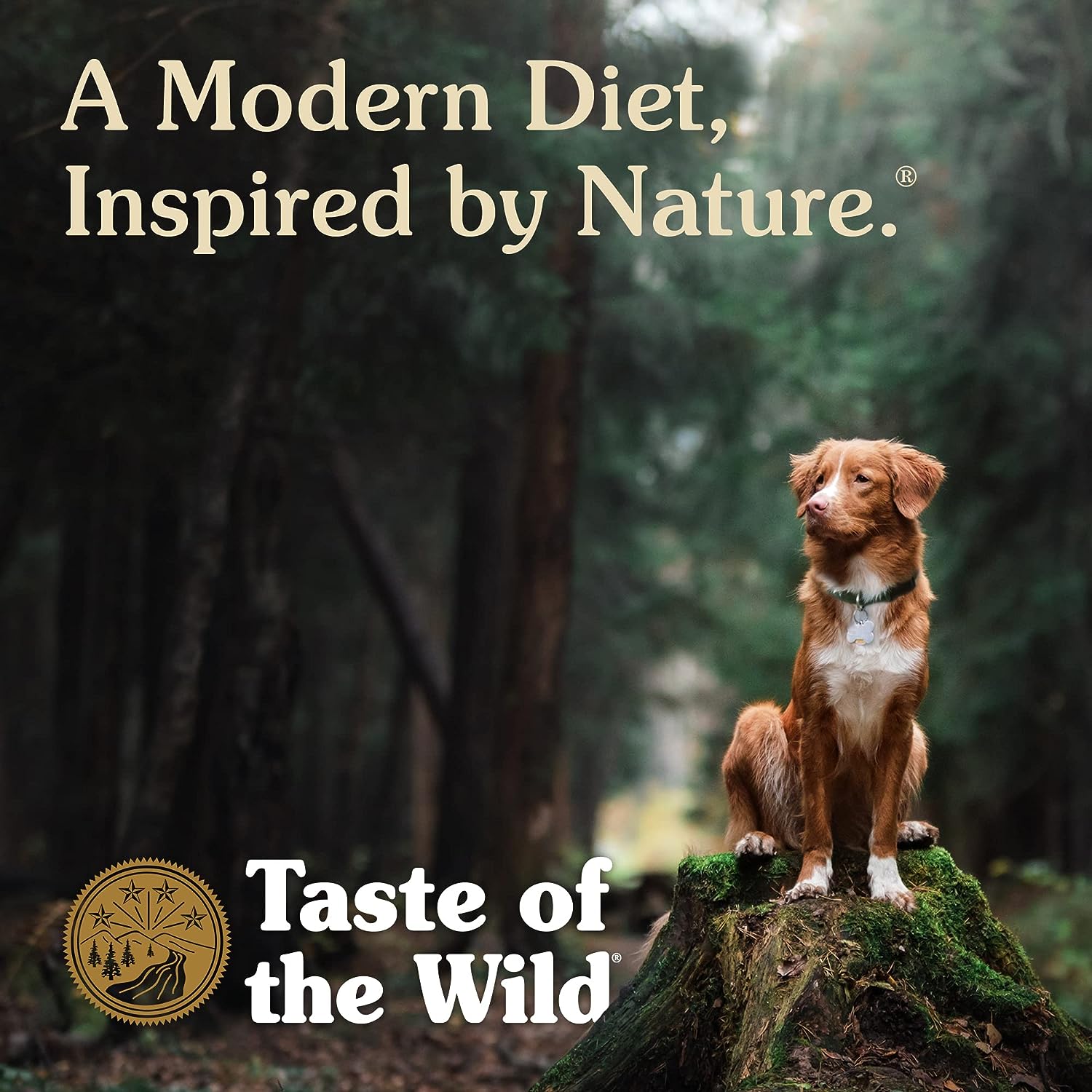 Taste of the Wild Wetlands Grain-Free Roasted Duck Dry Dog Food. 28 lbs.