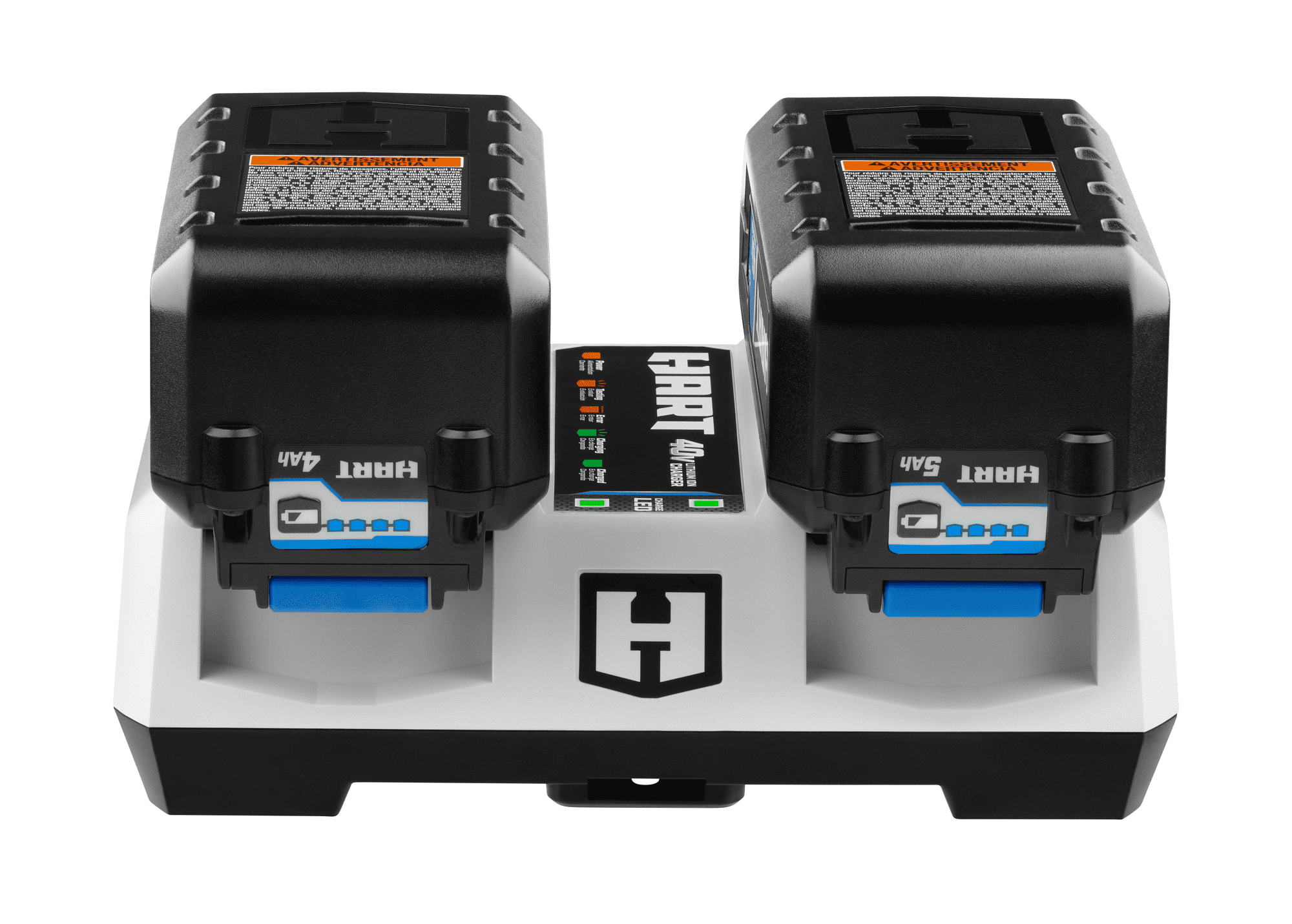 HART 40-Volt Dual Port Fast Charger for HART 40V Batteries