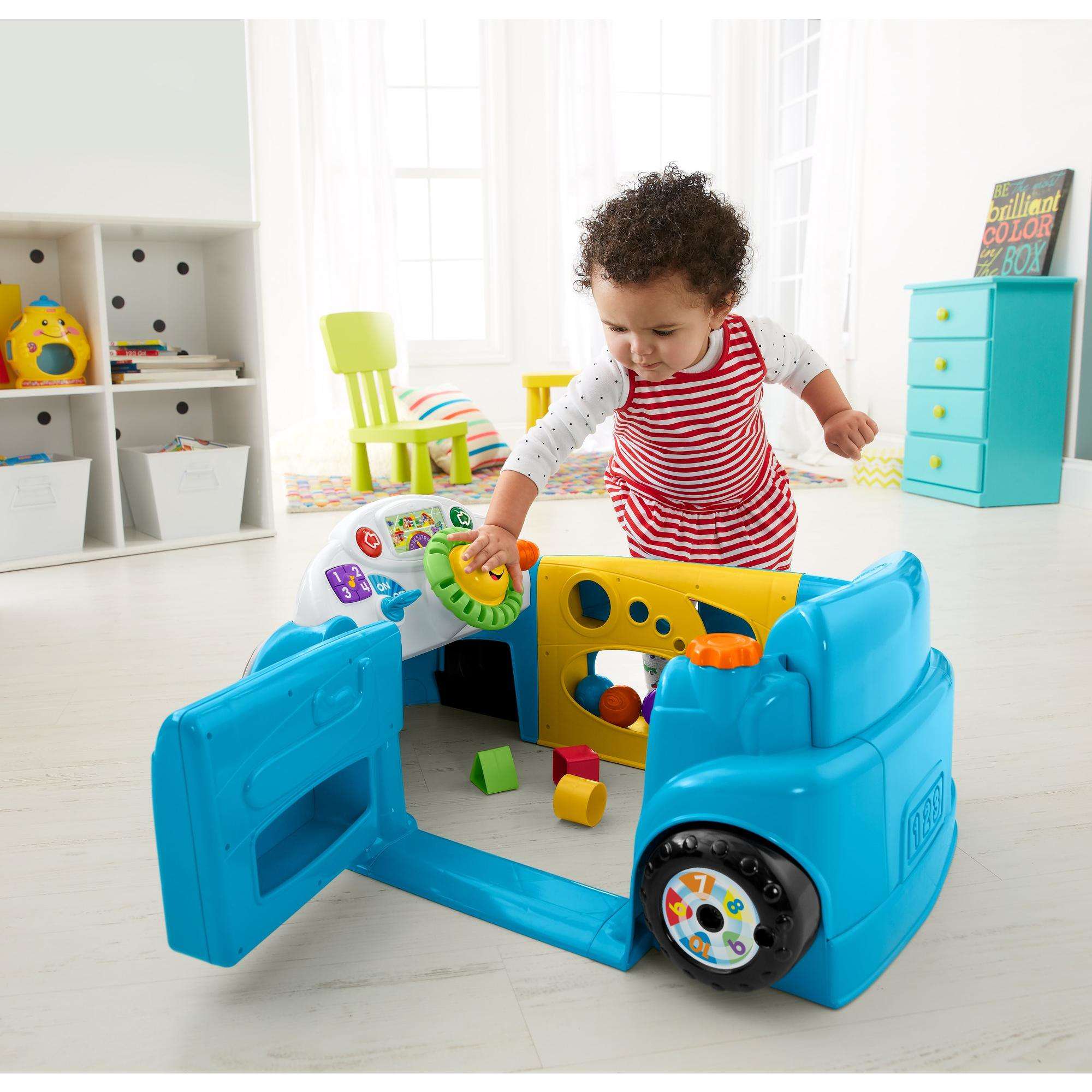 Fisher-Price Laugh & Learn Crawl Around Car - Blue